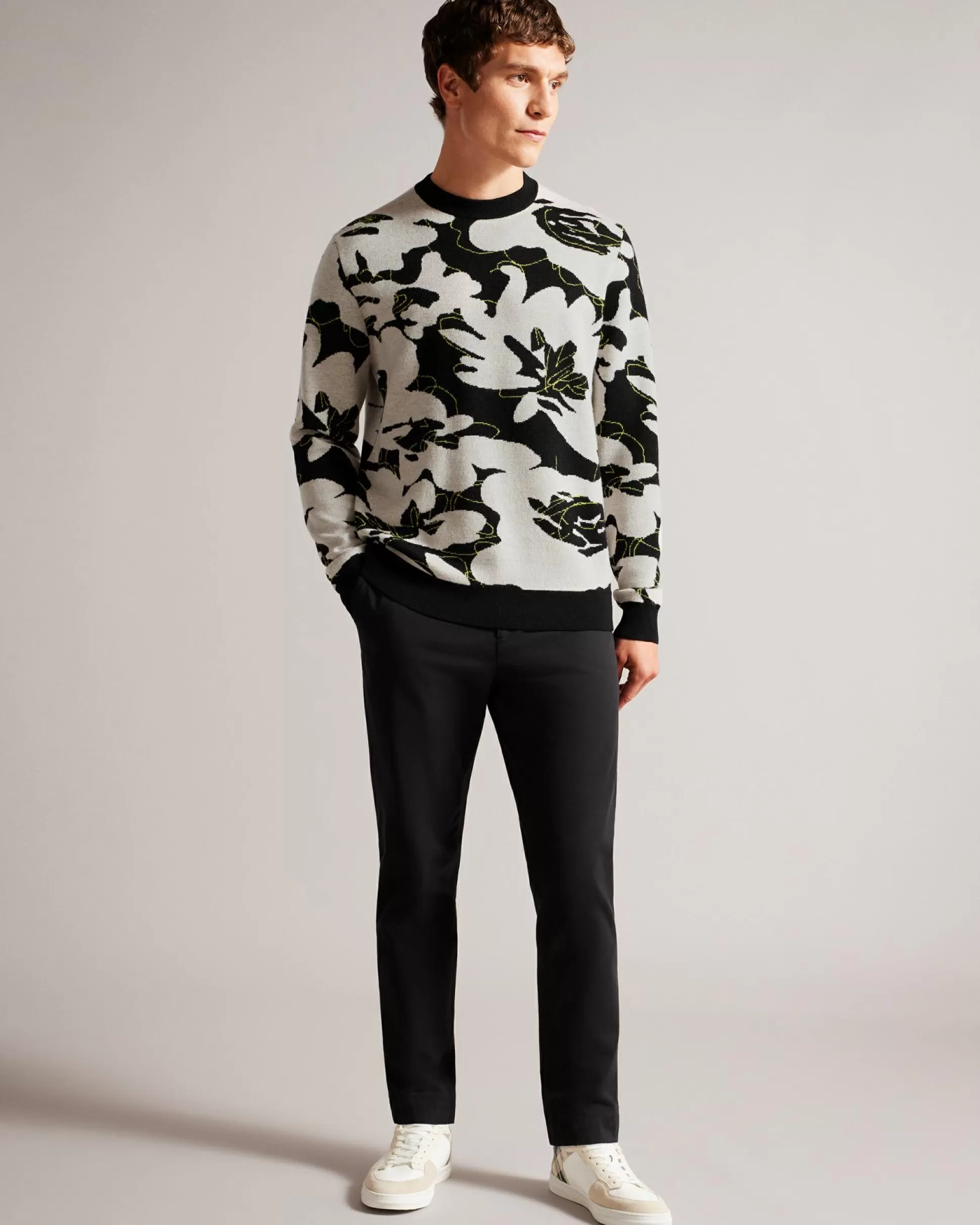 Jumpers & Knitwear^Ted Baker Ozier Black