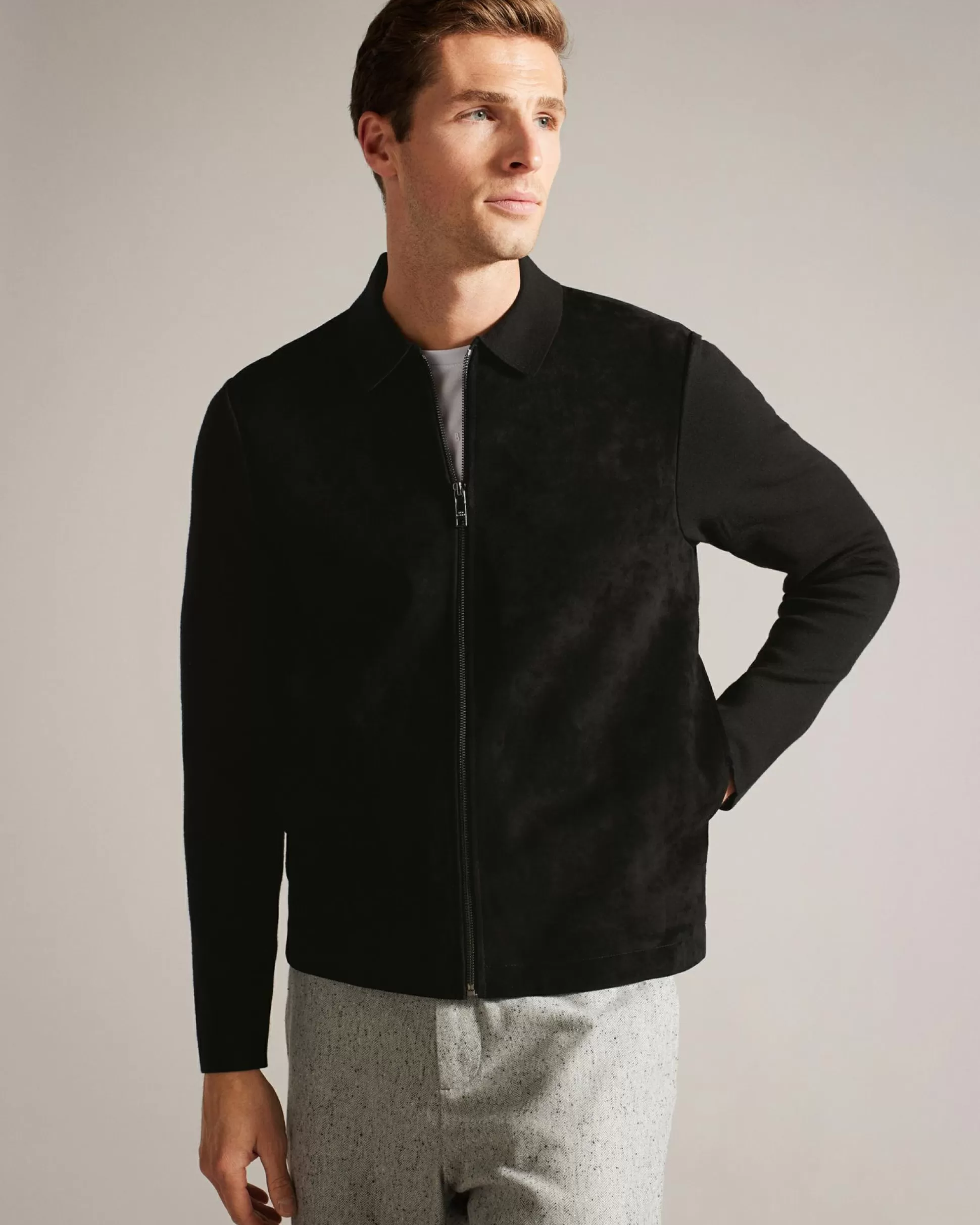 Jumpers & Knitwear^Ted Baker Pieter Taupe