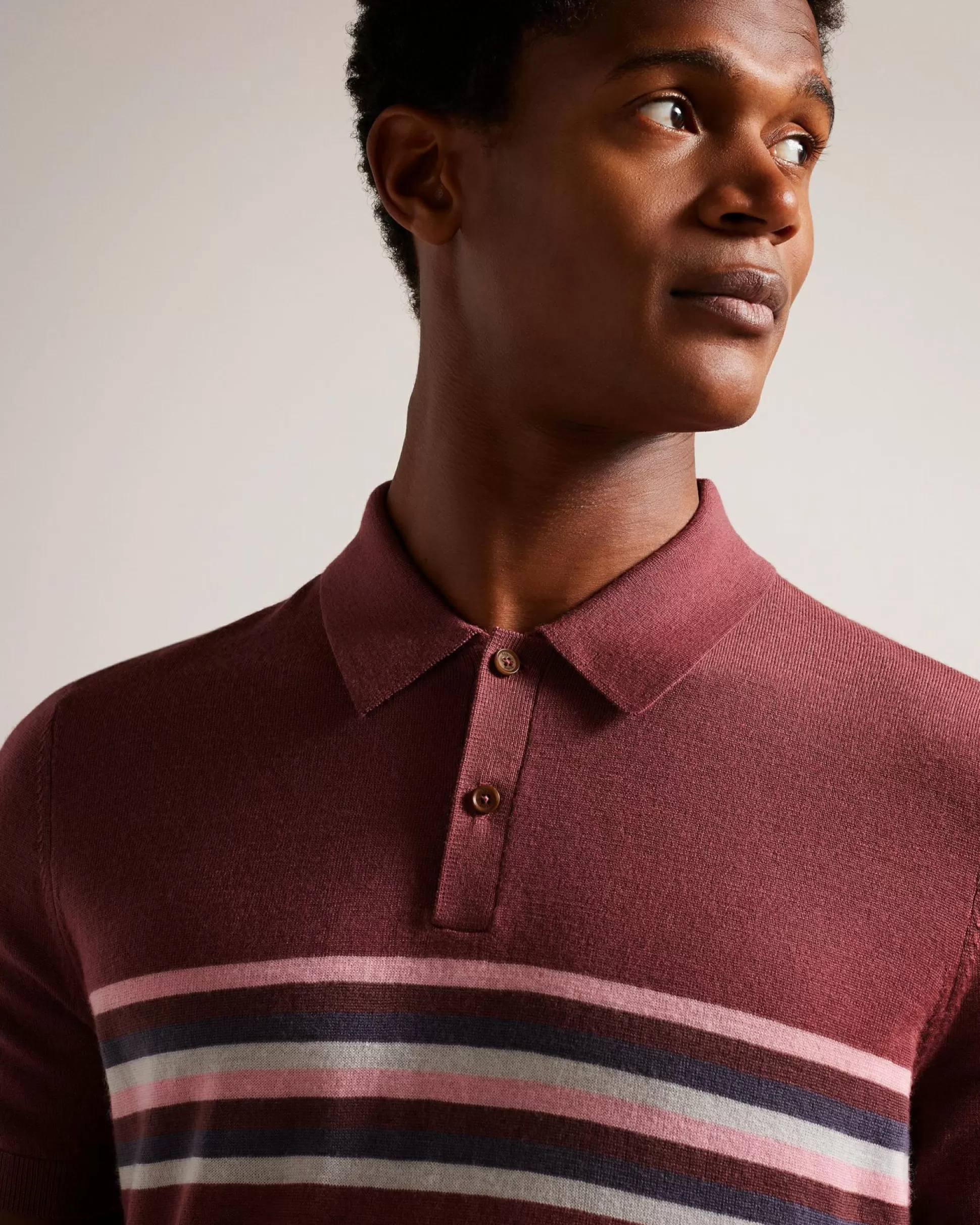 Tops | Polo Shirts^Ted Baker Pital Maroon