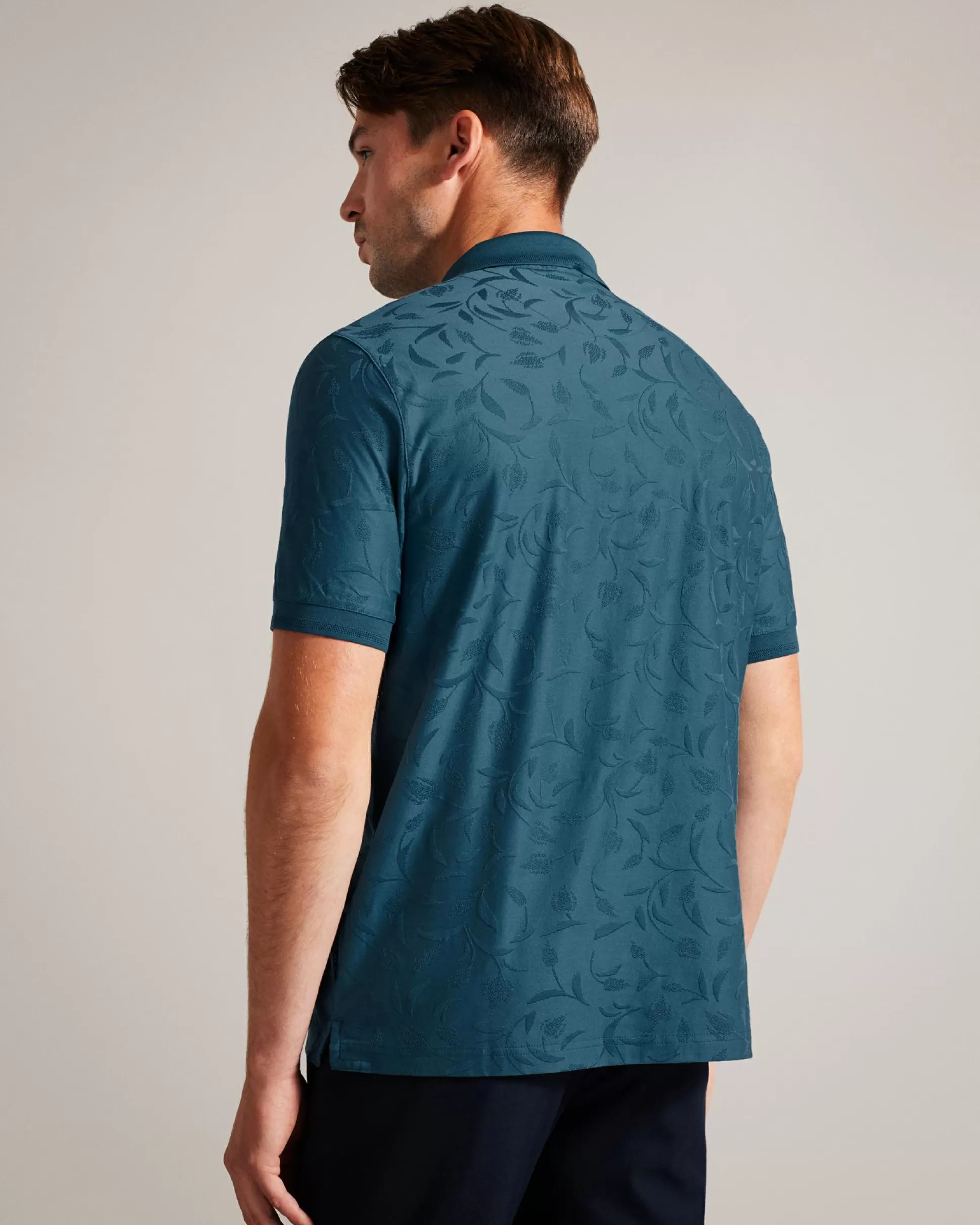 Tops | Polo Shirts^Ted Baker Polenn Teal-Blue