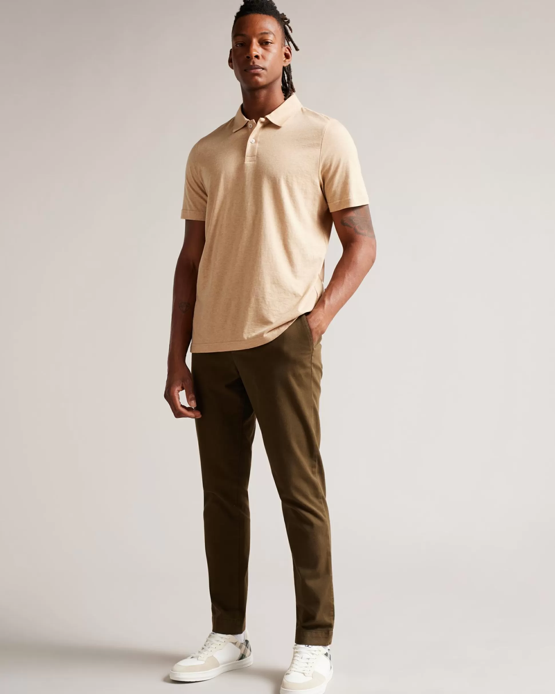 Tops | Polo Shirts^Ted Baker Polsden Camel