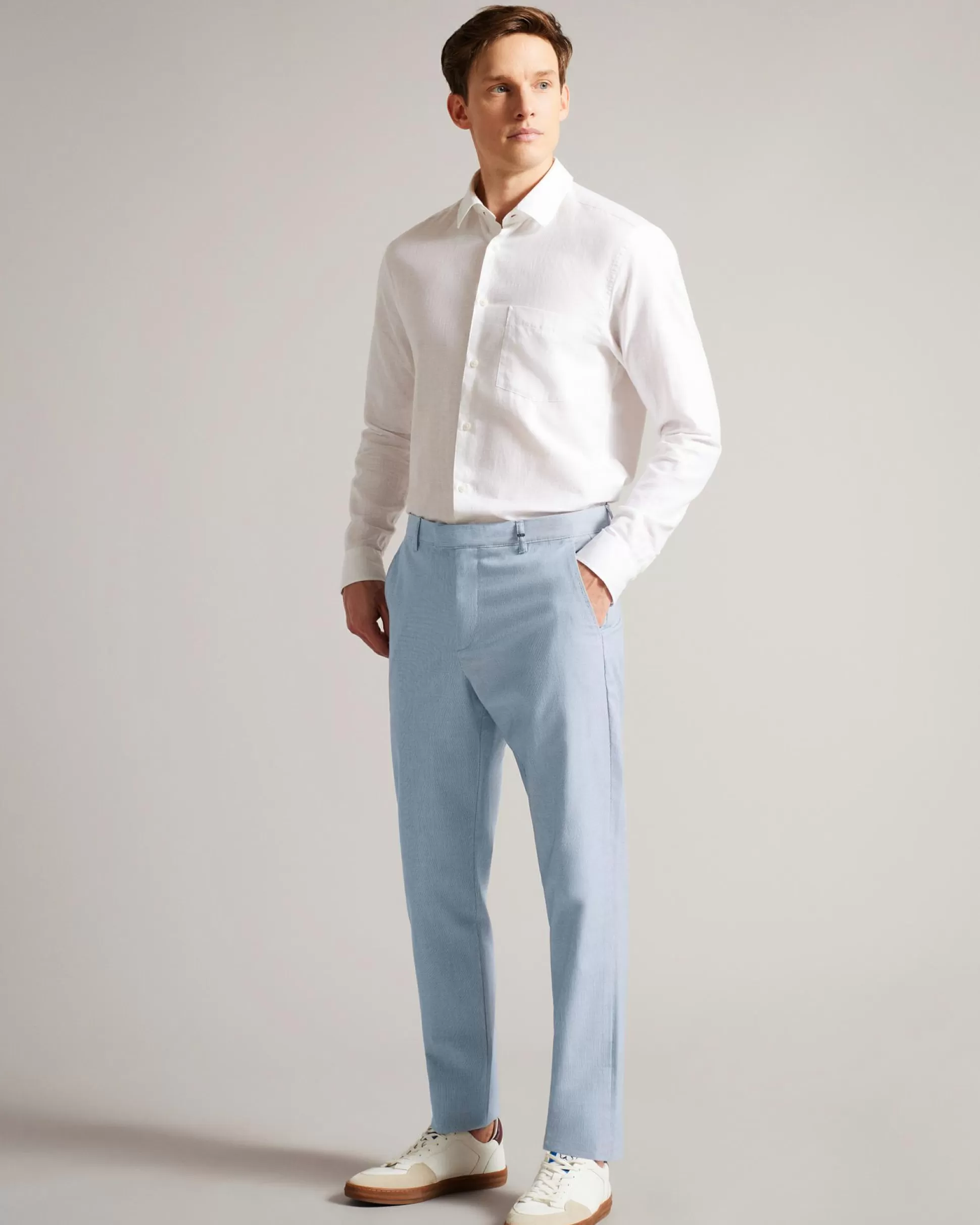 Trousers & Chinos^Ted Baker Portmay Blue