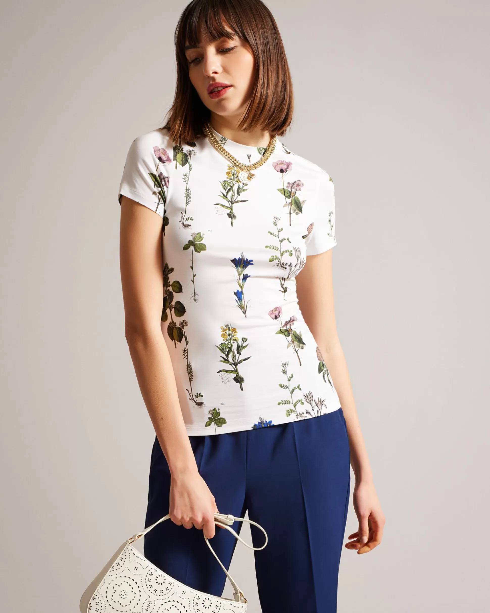 T-Shirts & Vests | Tops & Blouses^Ted Baker Rasmean White