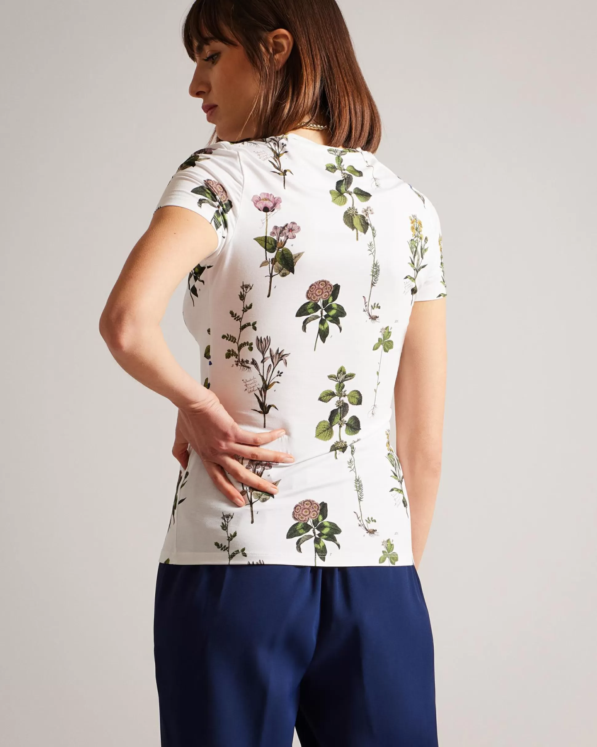 T-Shirts & Vests | Tops & Blouses^Ted Baker Rasmean White