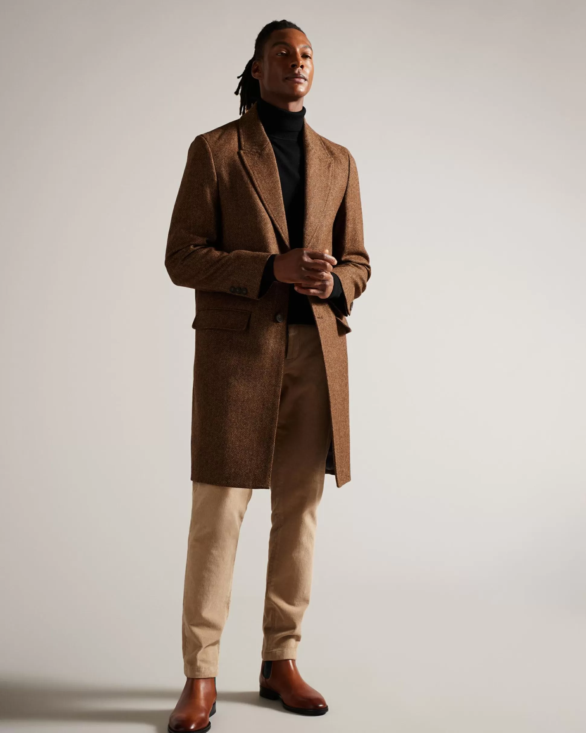 Coats & Jackets^Ted Baker Raywood Dark Tan