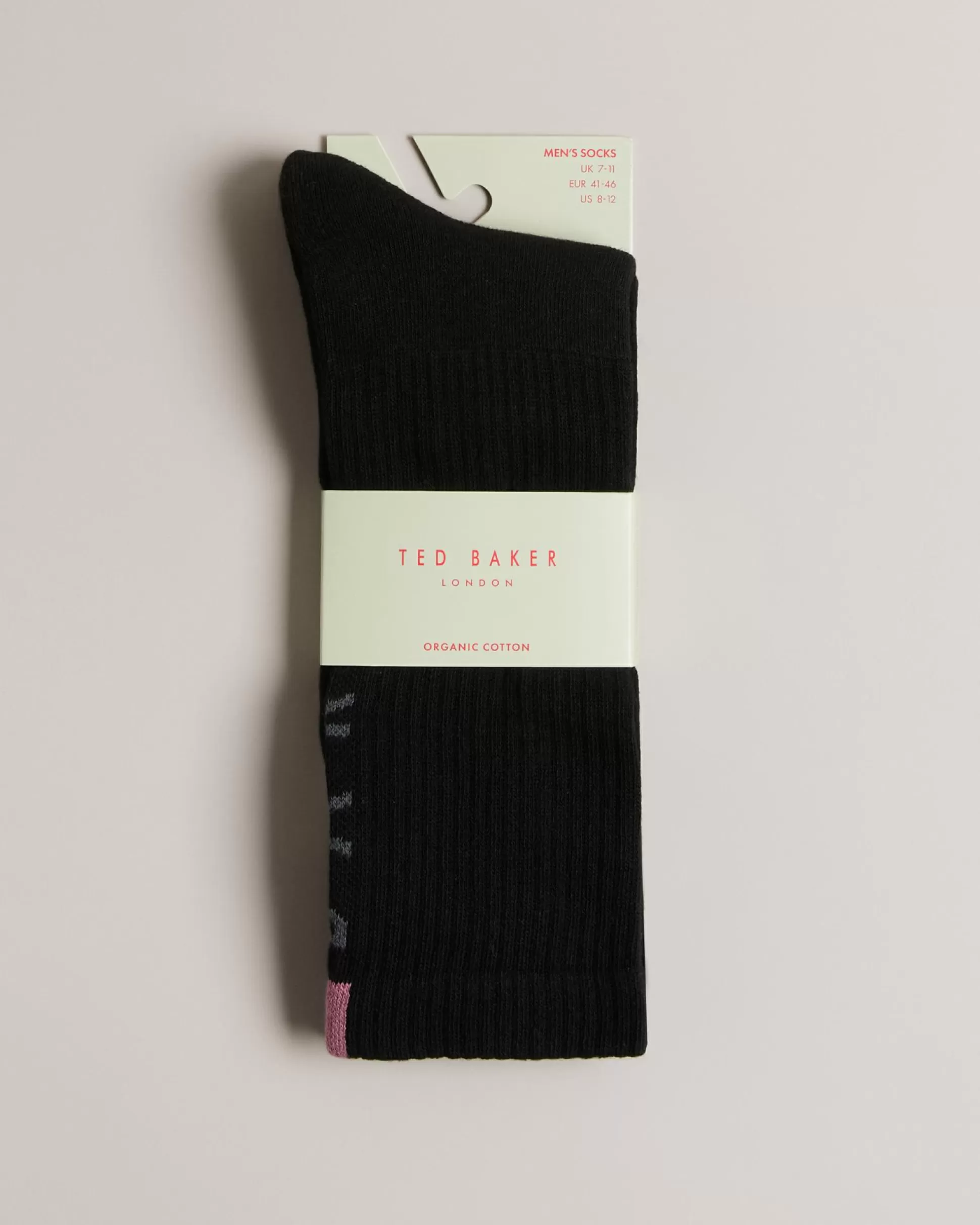 Socks^Ted Baker Redhot Black