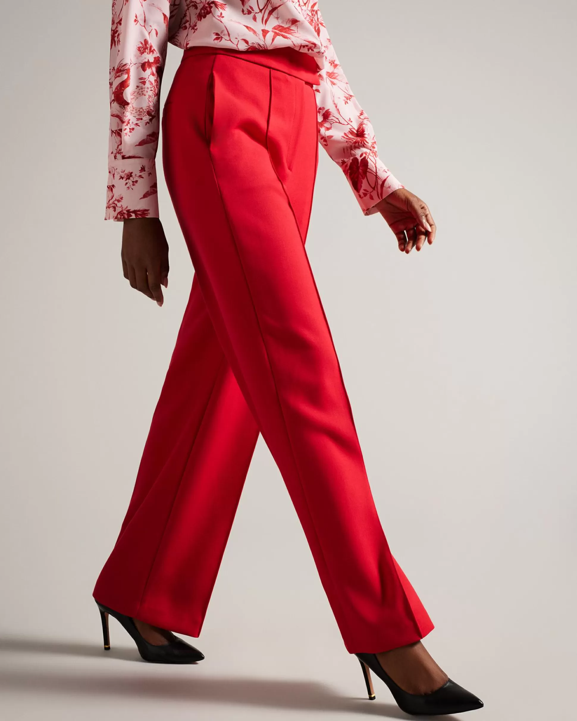 Trousers & Shorts^Ted Baker Riyann Red