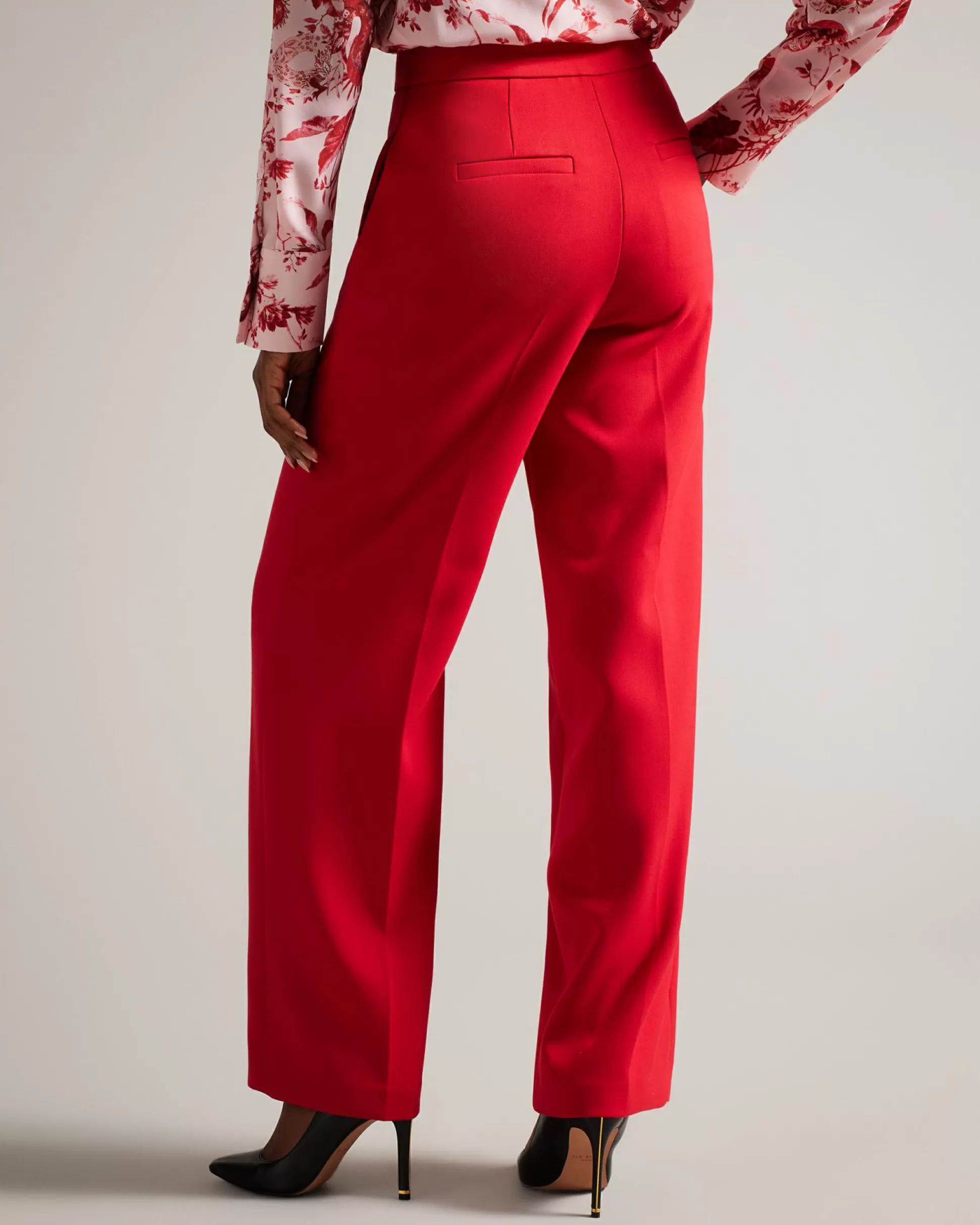 Trousers & Shorts^Ted Baker Riyann Red