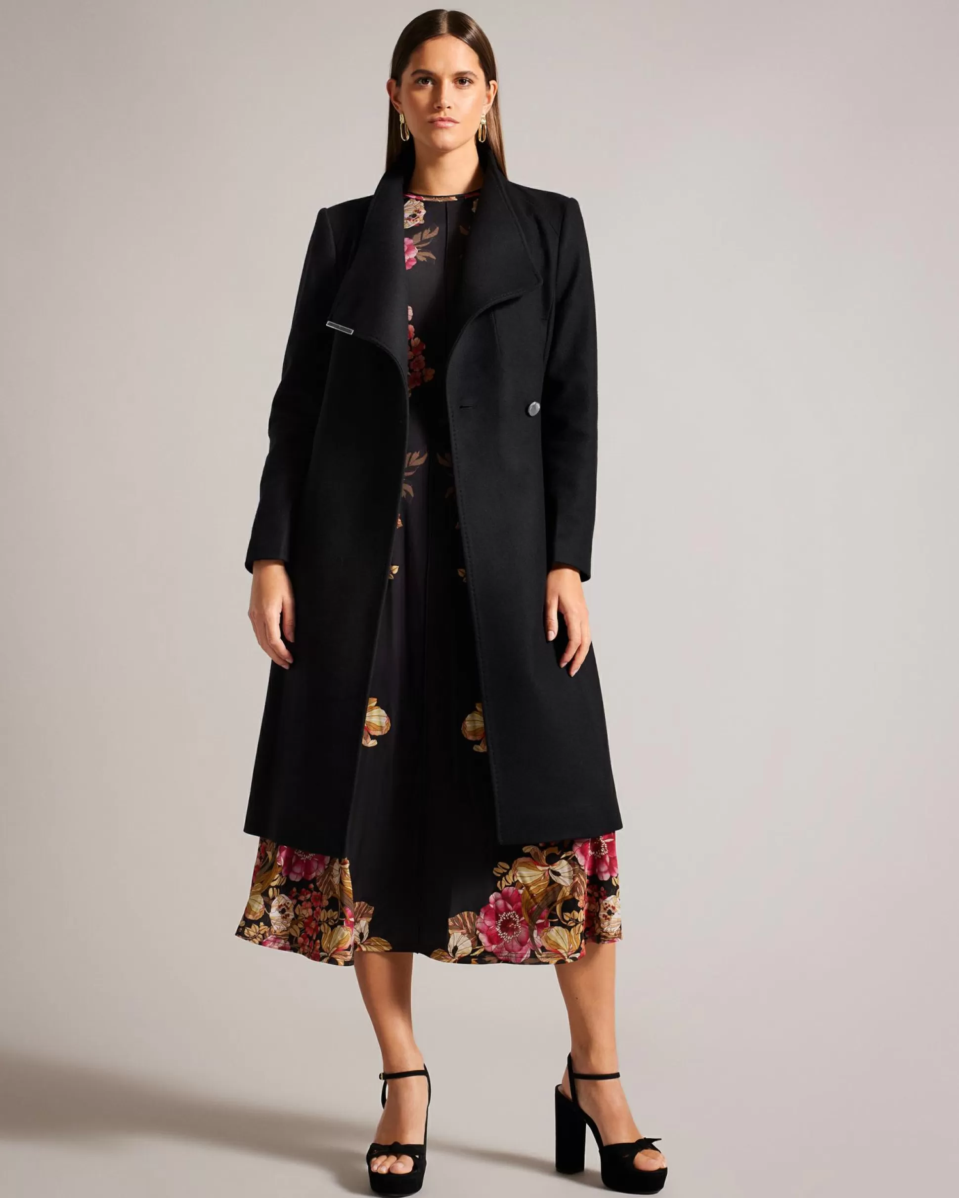 Coats & Jackets^Ted Baker Rose Black