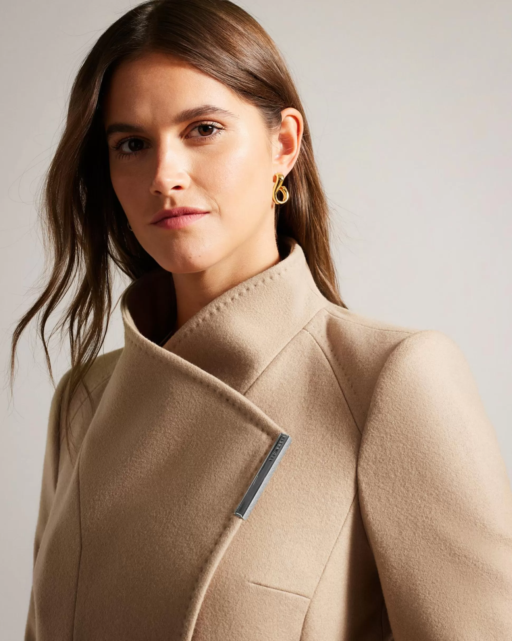 Coats & Jackets^Ted Baker Rose Camel