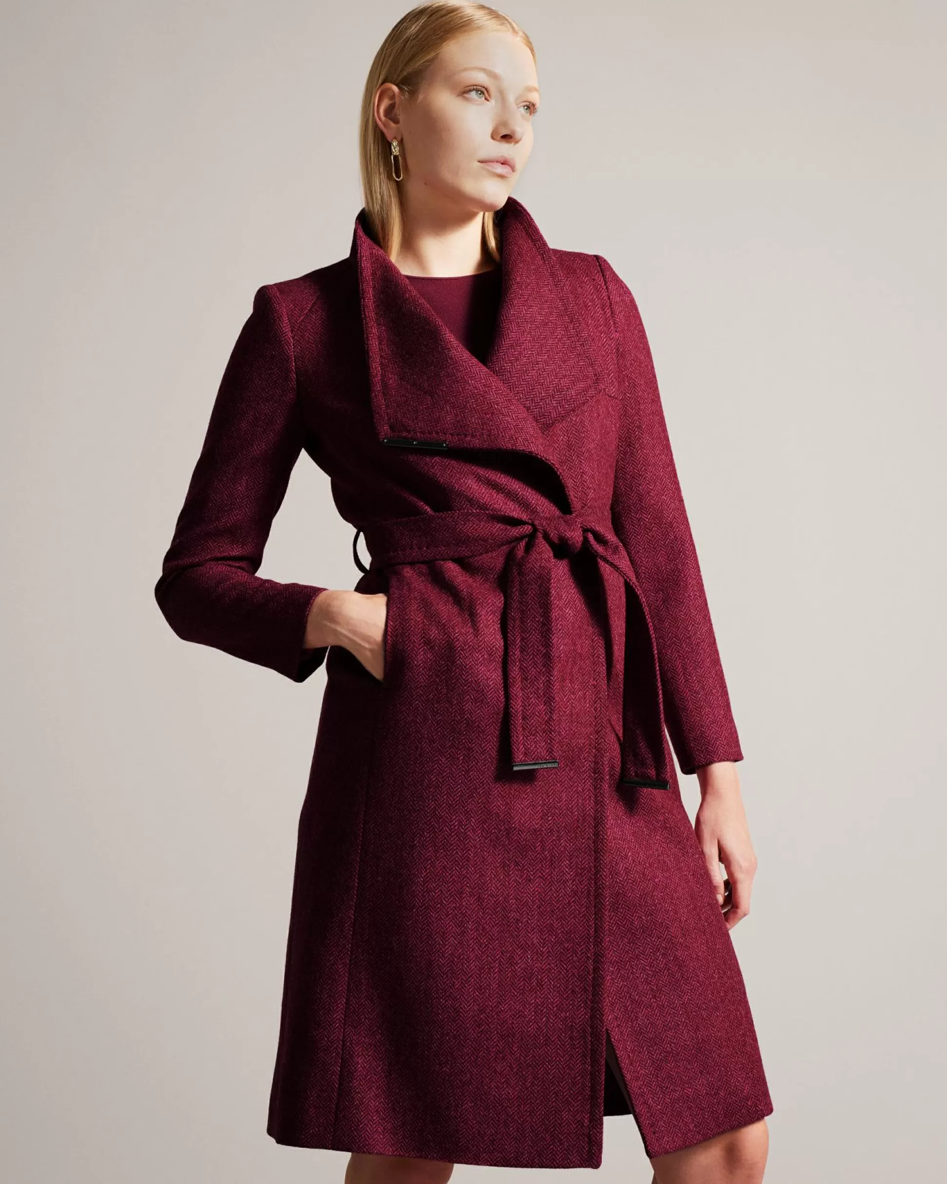 Coats & Jackets^Ted Baker Roseane Bright Pink