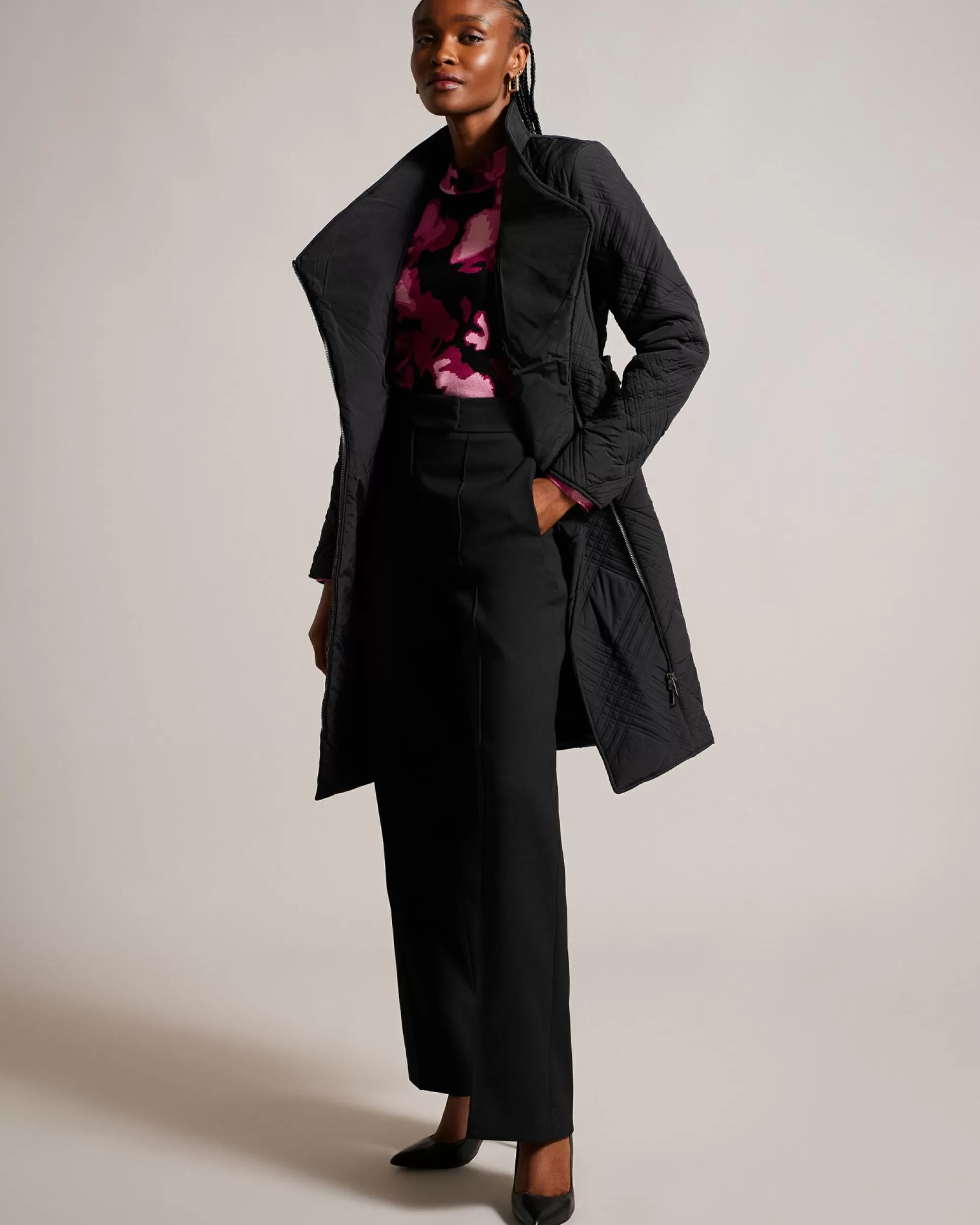 Coats & Jackets^Ted Baker Rosemae Black