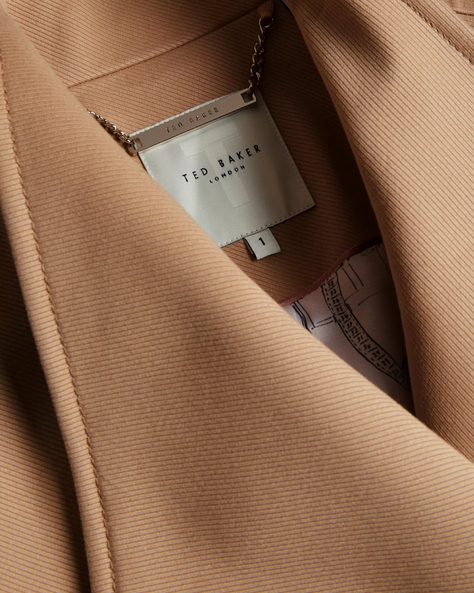 Coats & Jackets^Ted Baker Rosiaas Brown-Tan