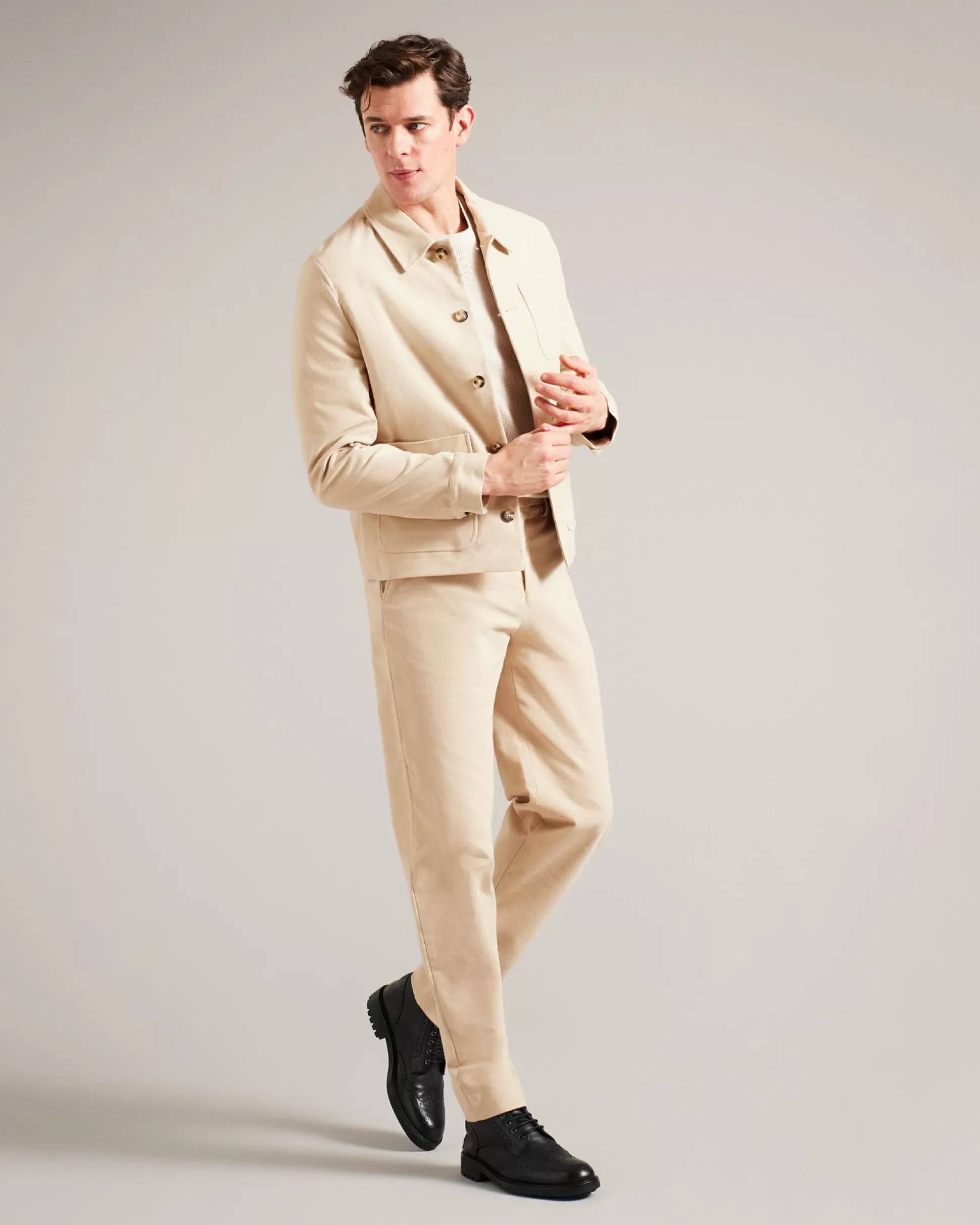 Trousers & Chinos^Ted Baker Rufust Dark Brown