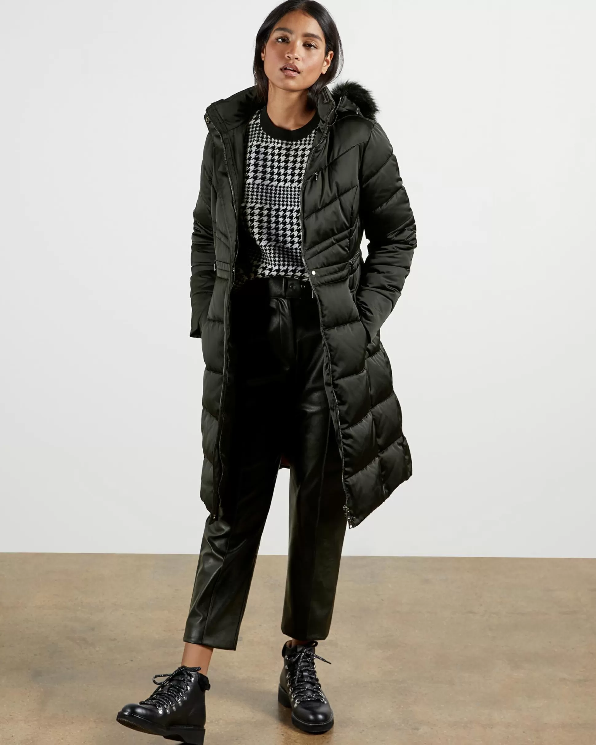 Coats & Jackets^Ted Baker Samira Black