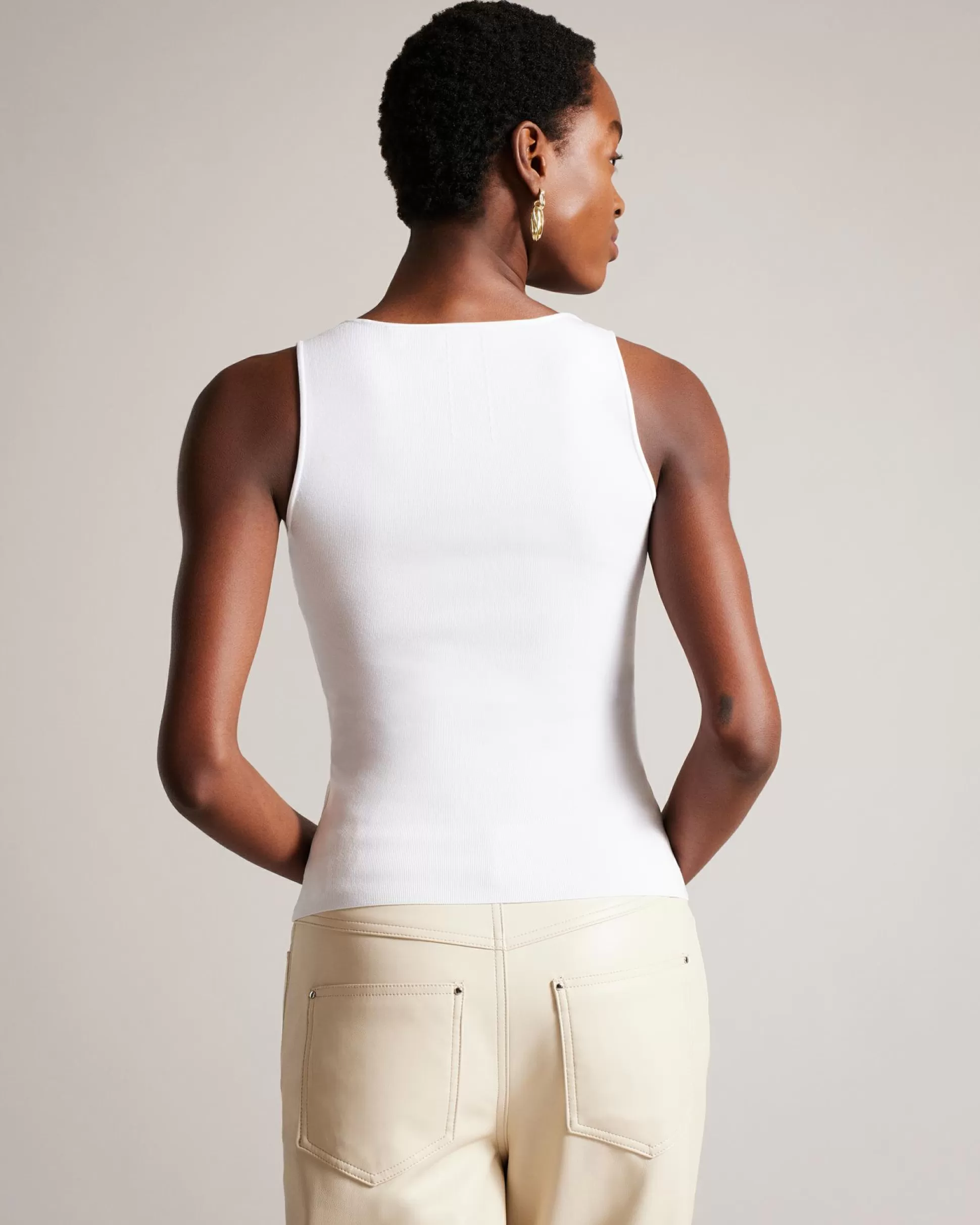 T-Shirts & Vests | Jumpers & Cardigans^Ted Baker Sarhaa White