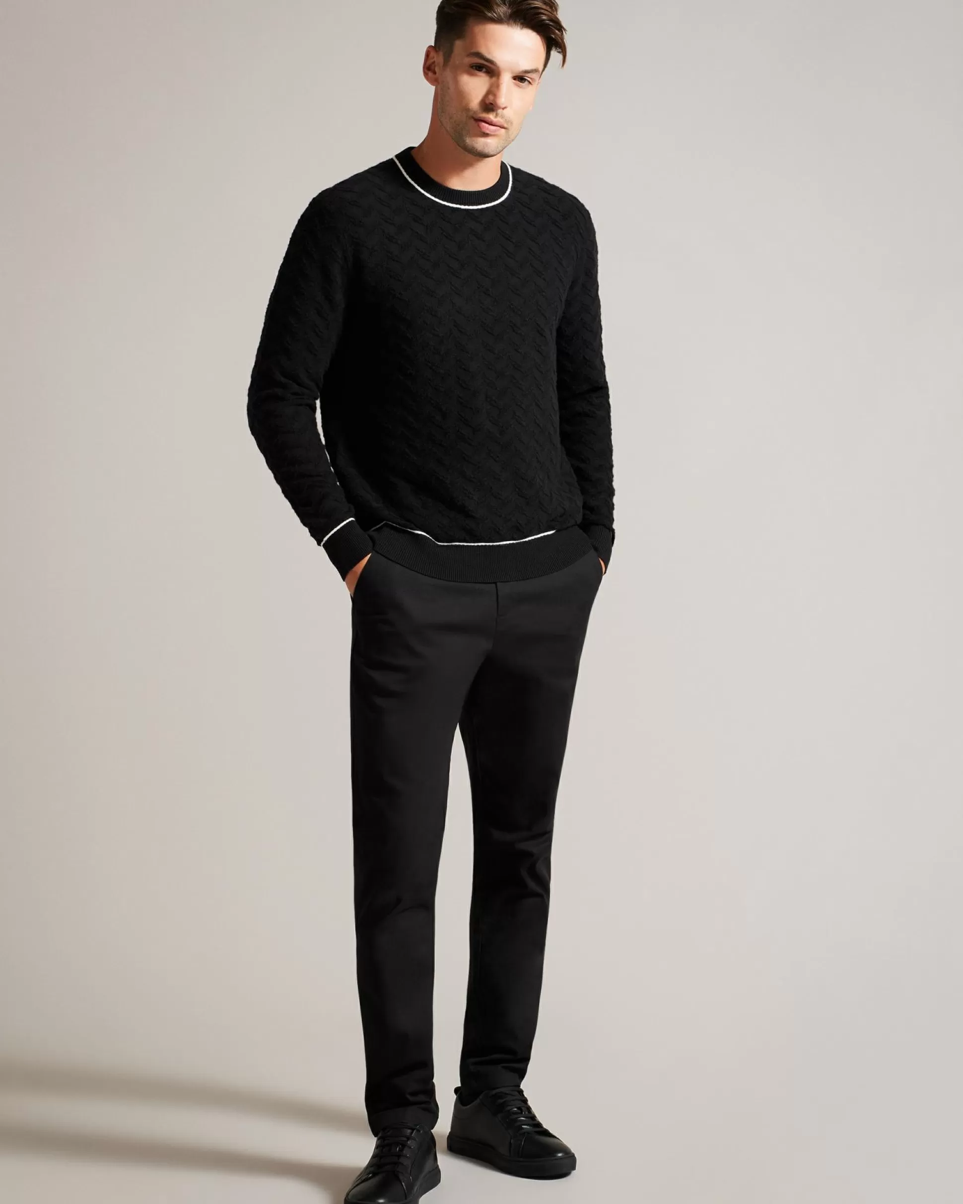 Jumpers & Knitwear^Ted Baker Sepal Black