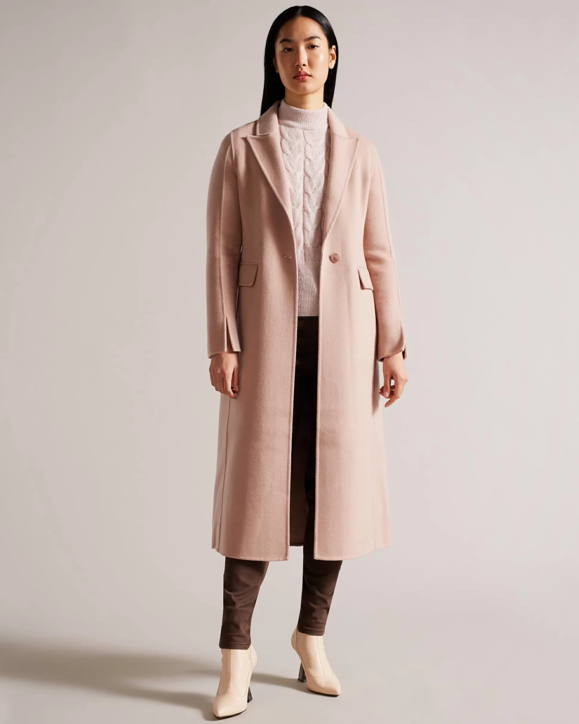 Coats & Jackets^Ted Baker Serinn Dusky Pink