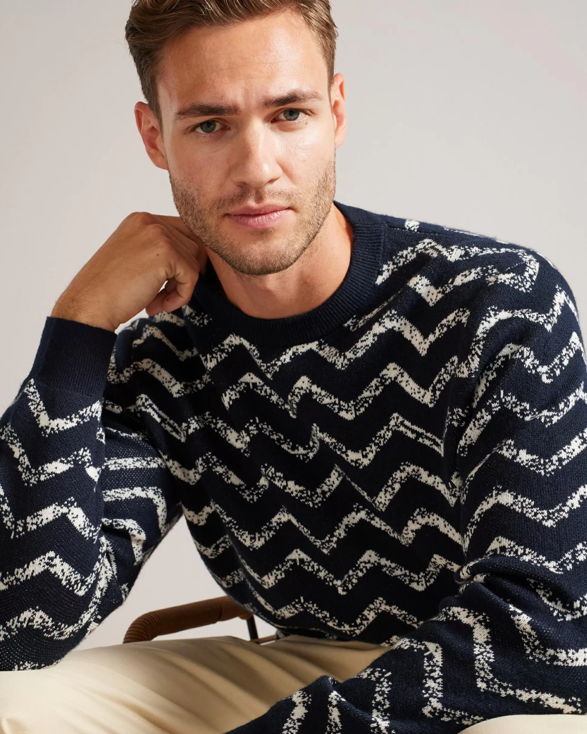 Jumpers & Knitwear^Ted Baker Sesil Navy