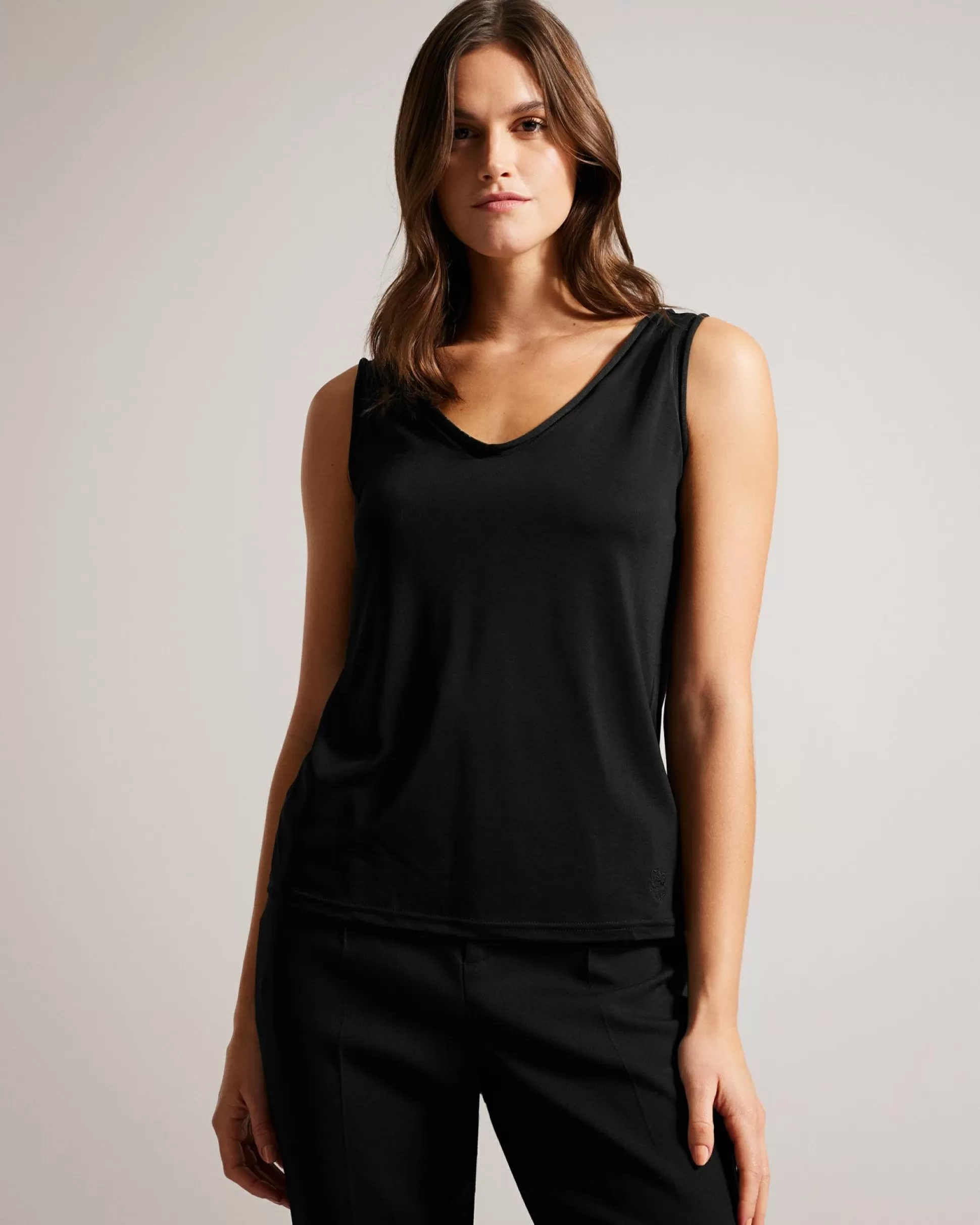 T-Shirts & Vests | Tops & Blouses^Ted Baker Shavon Black