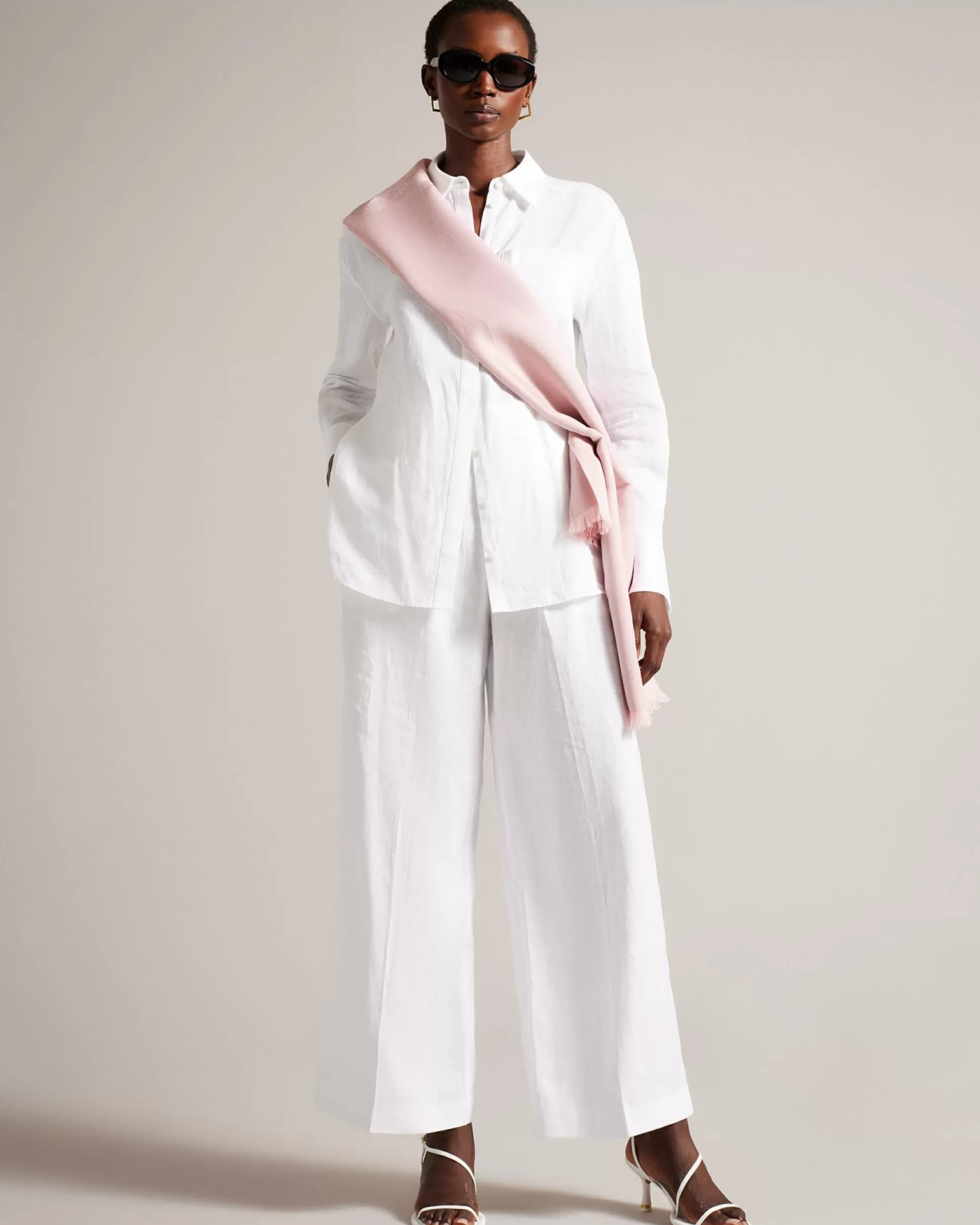 Scarves^Ted Baker Shersa Pale Pink