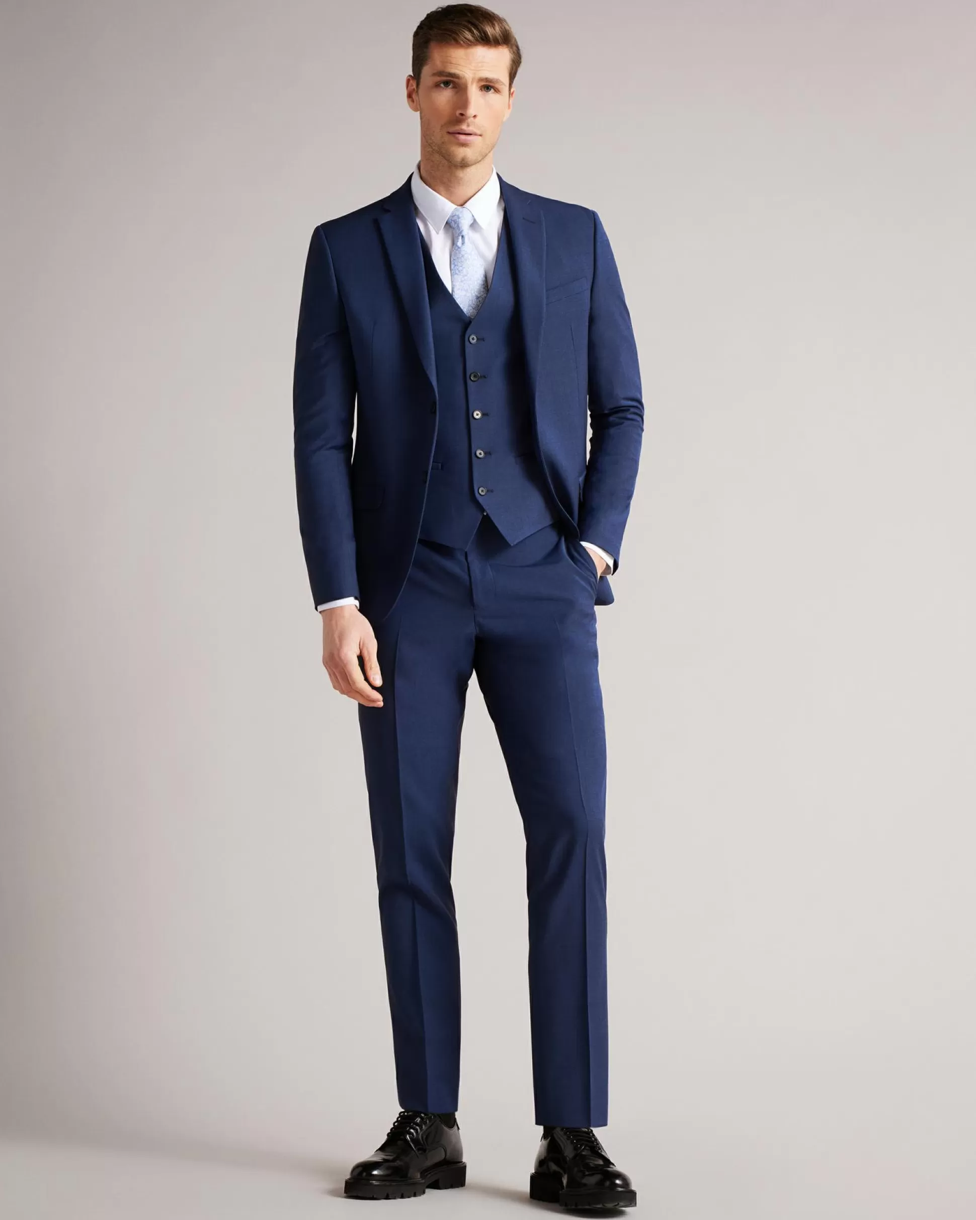 Suits^Ted Baker Sinjws Dark Blue