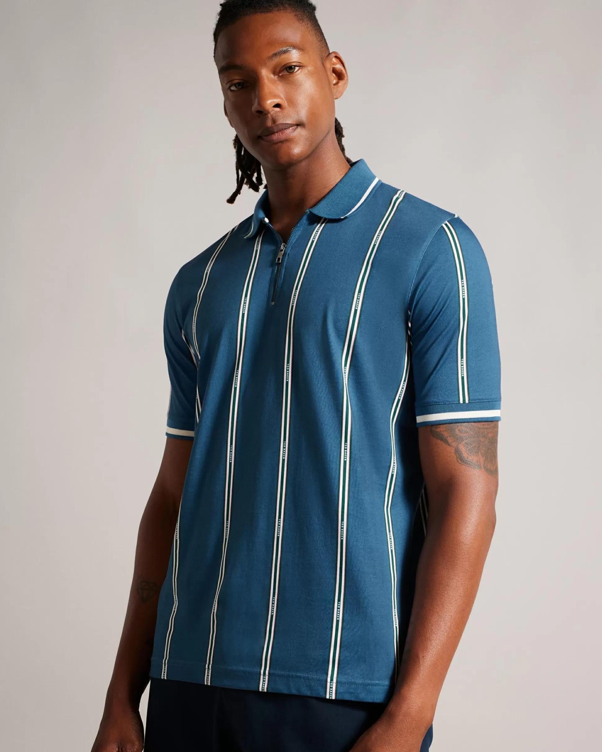 Tops | Polo Shirts^Ted Baker Sisons Teal-Blue