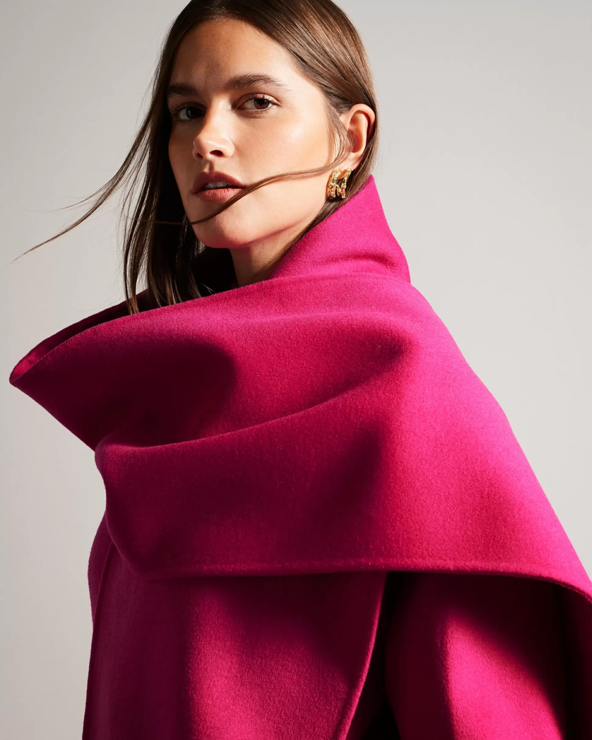 Coats & Jackets^Ted Baker Skylorr Bright Pink