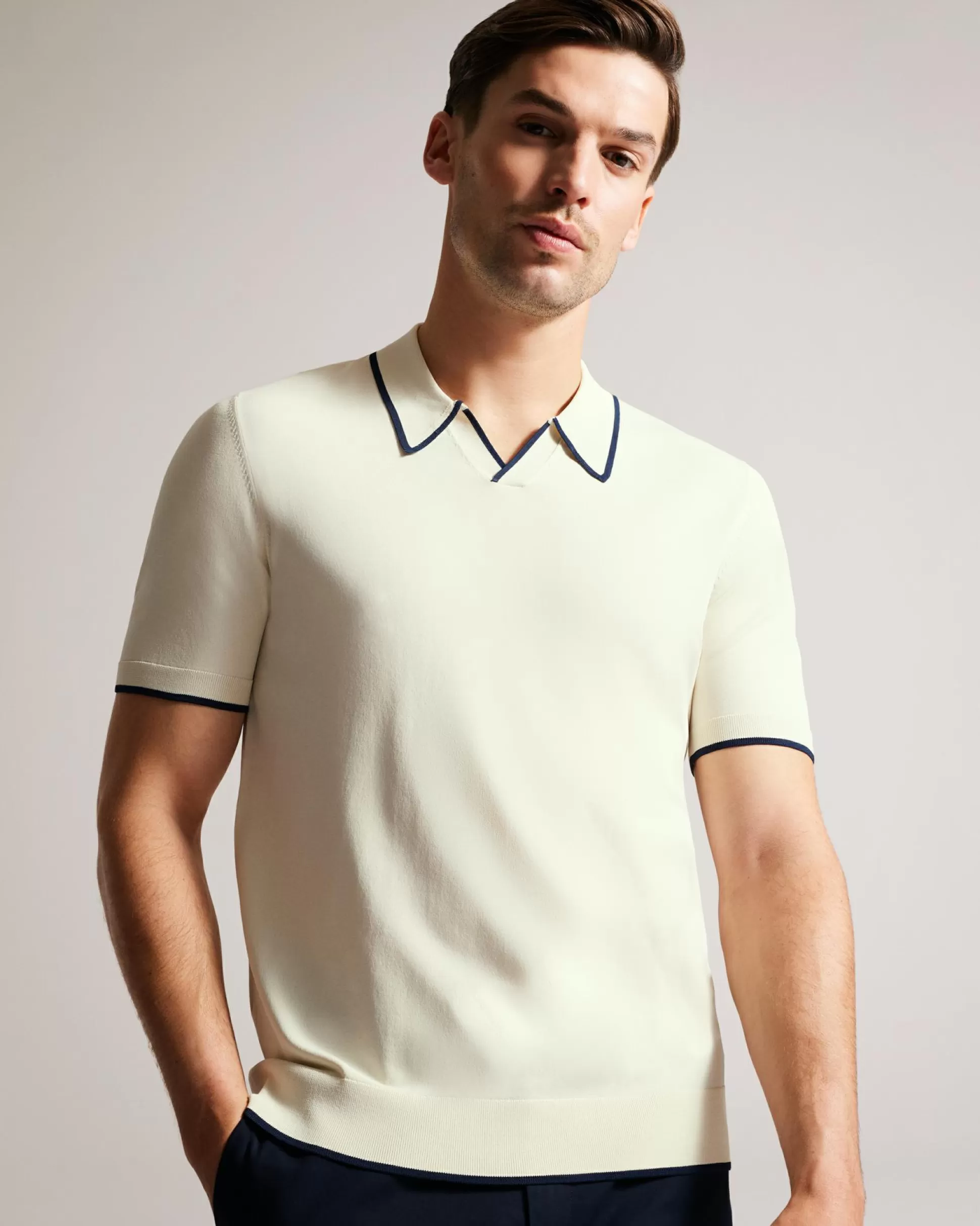 Tops | Polo Shirts^Ted Baker Stortfo Stone