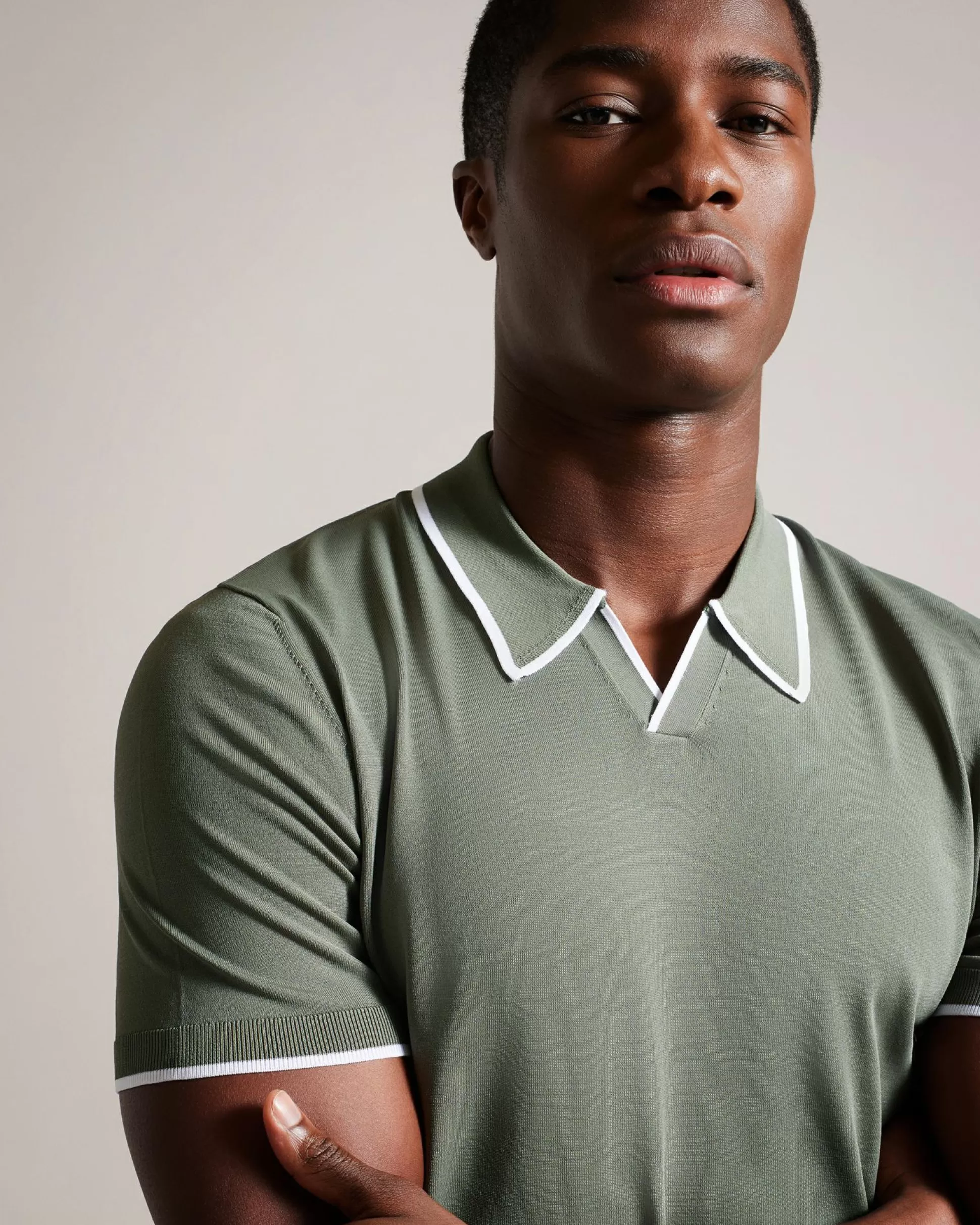 Tops | Polo Shirts^Ted Baker Stortfo Khaki