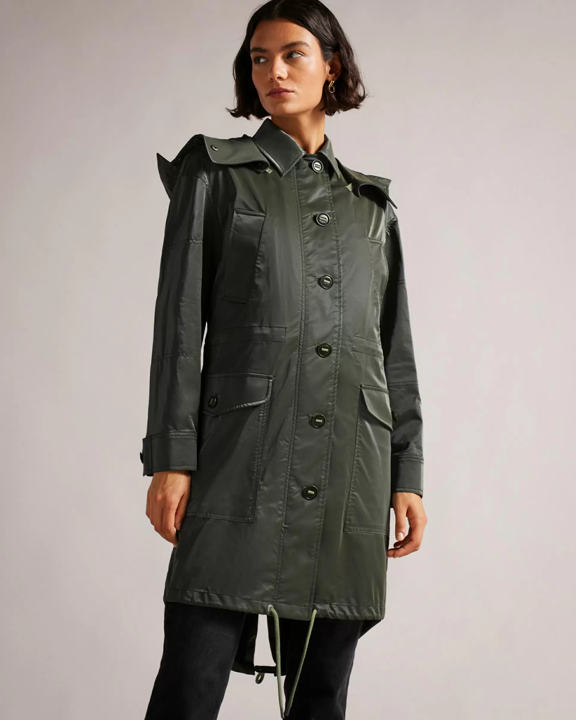 Coats & Jackets^Ted Baker Sunniah Khaki