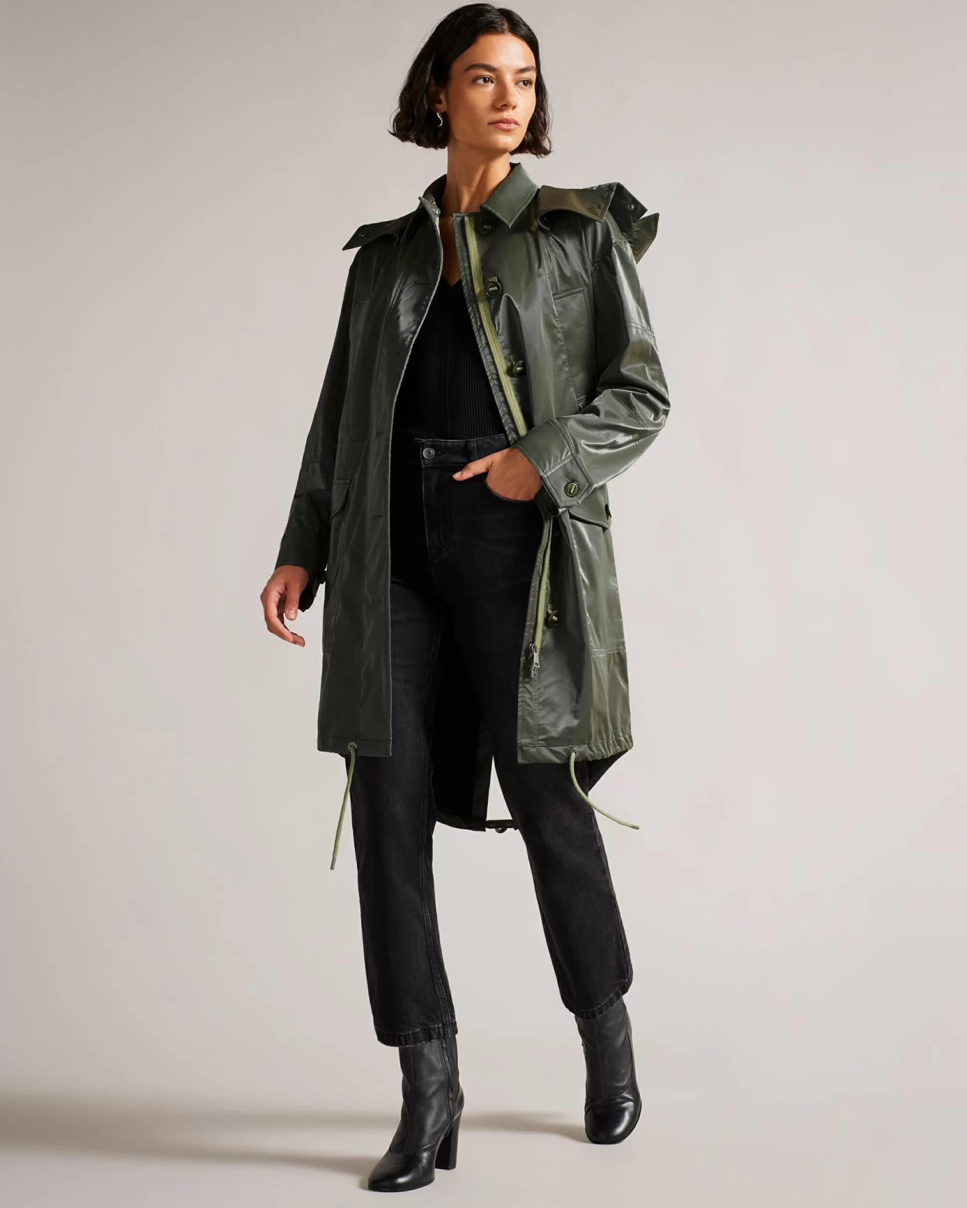 Coats & Jackets^Ted Baker Sunniah Khaki