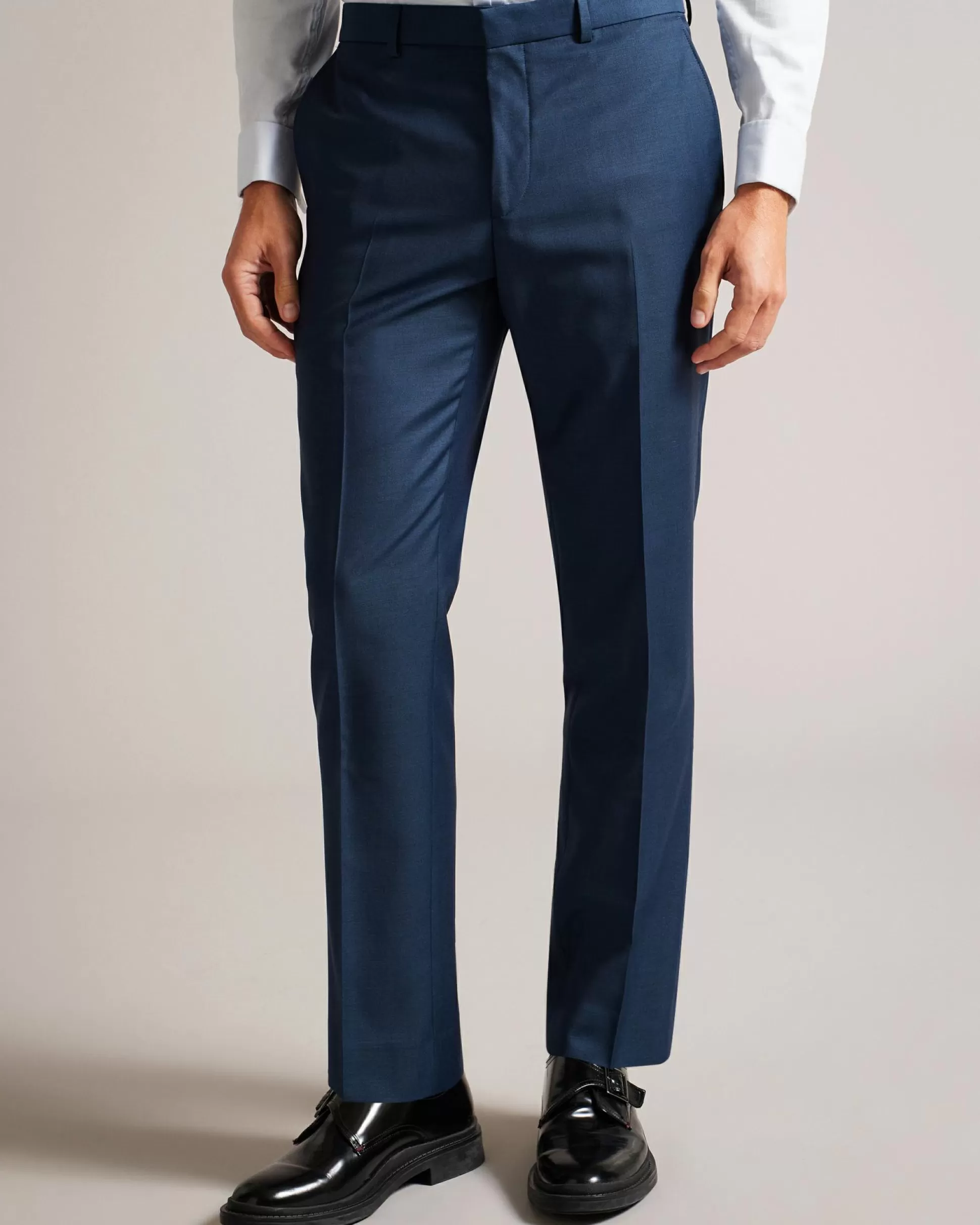 Trousers & Chinos | Suits^Ted Baker Taist Teal-Blue