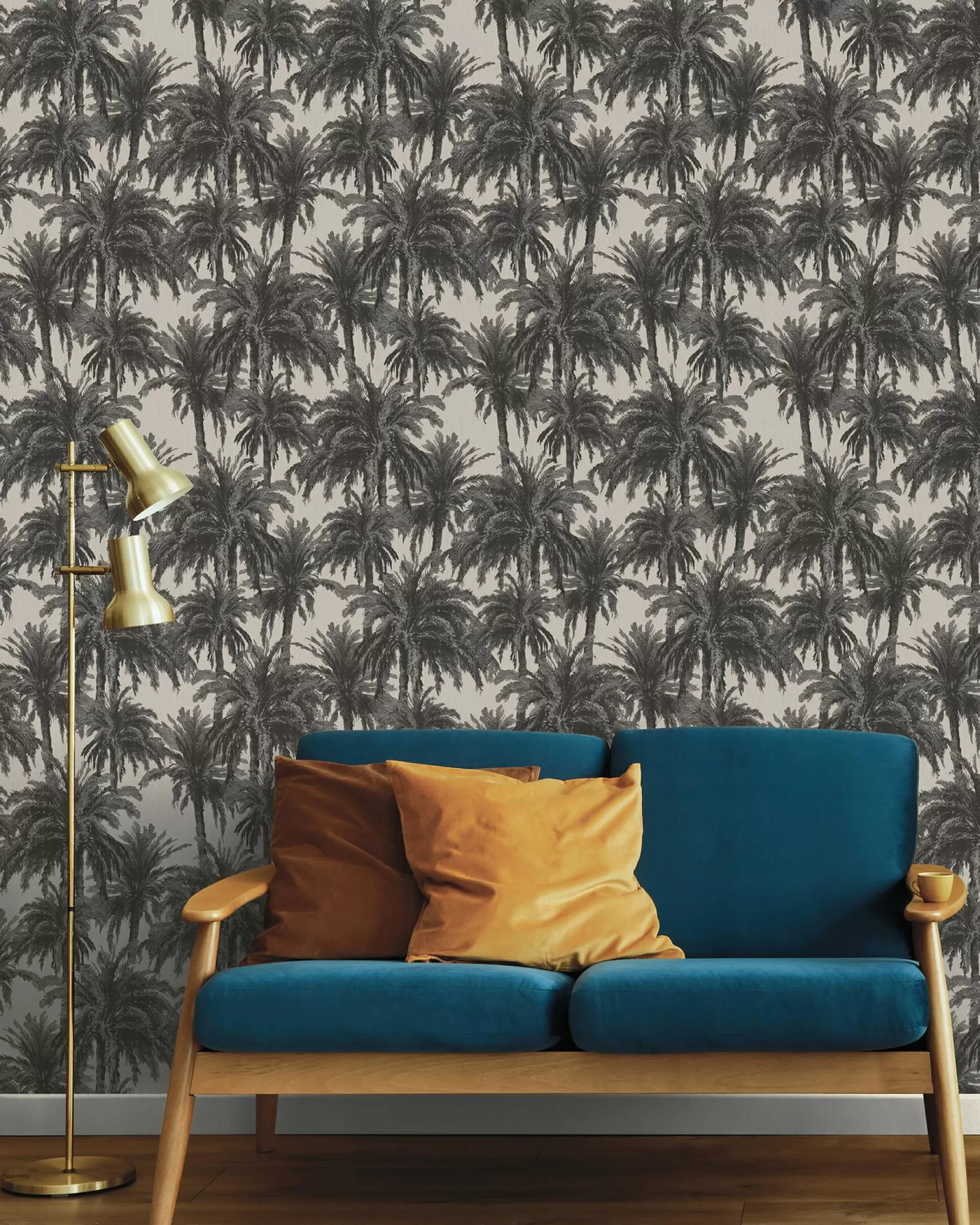 Wallpaper^Ted Baker Treees Navy