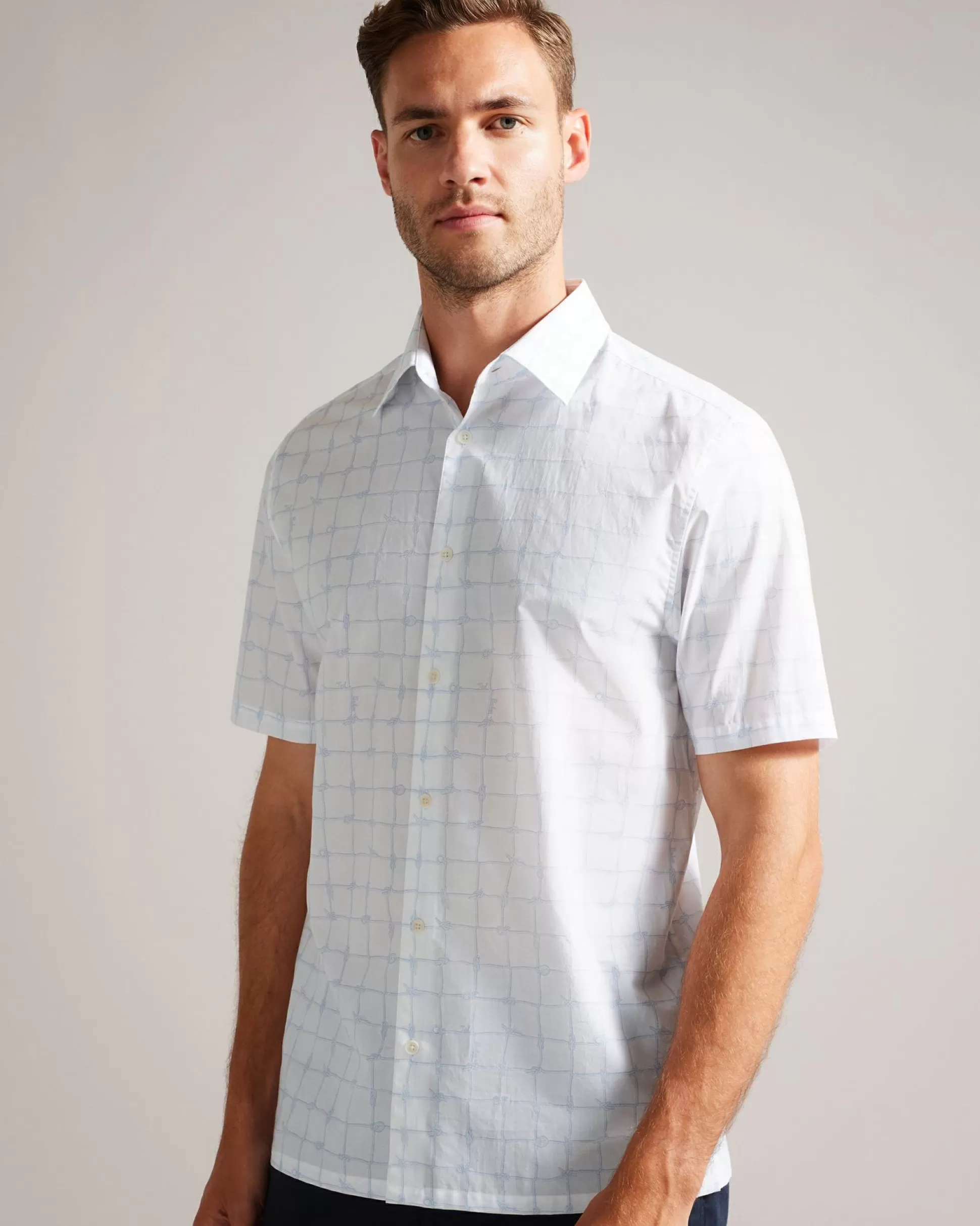 Shirts^Ted Baker Udine White