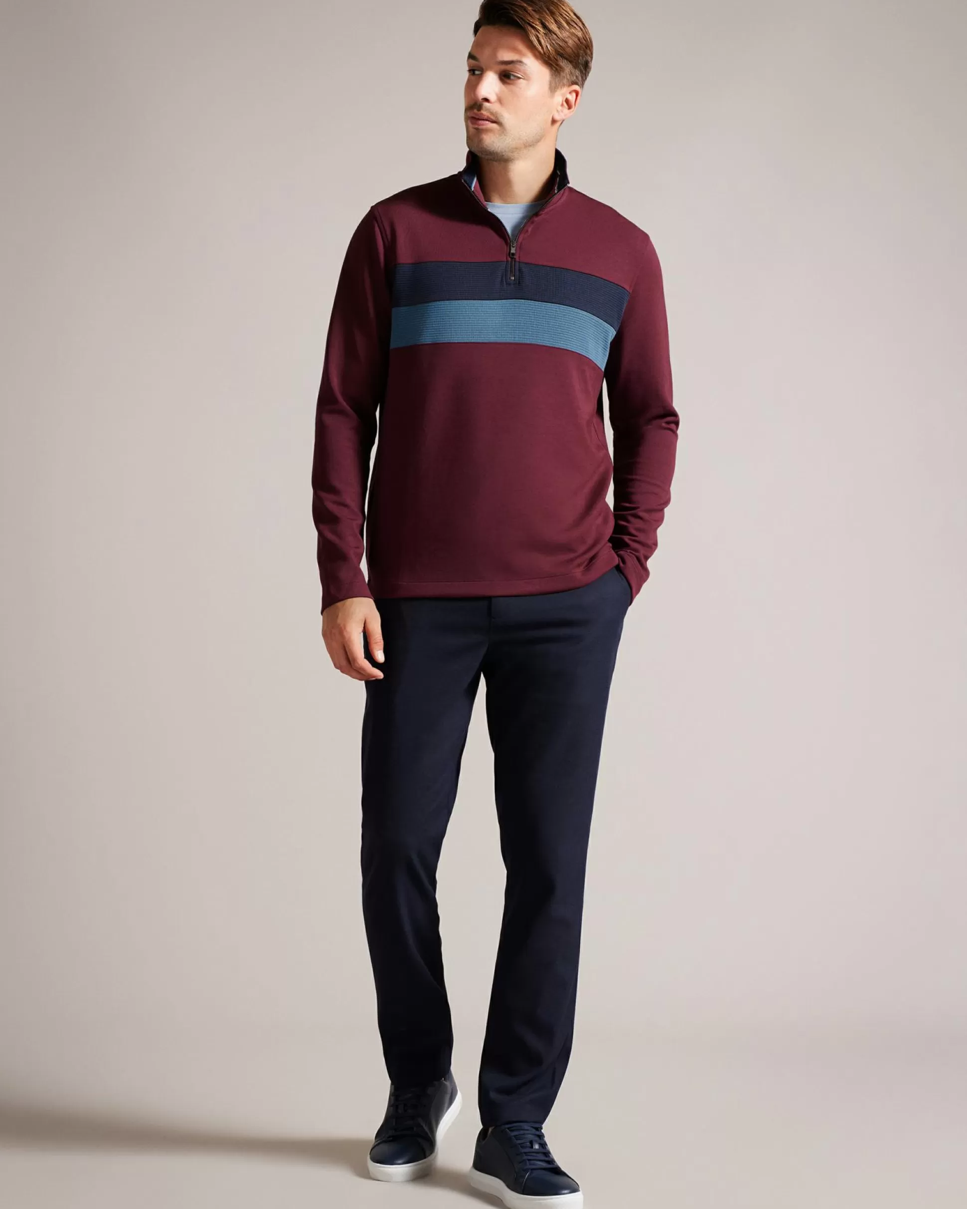 Tops | Jumpers & Knitwear^Ted Baker Veller Maroon