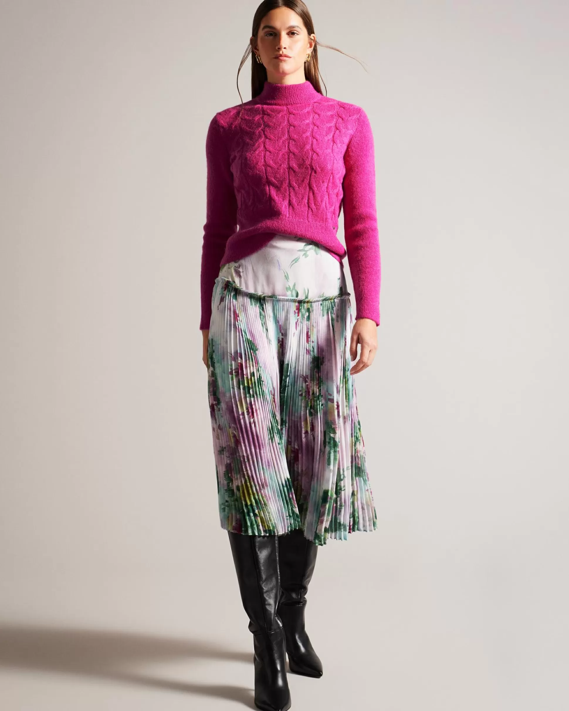 Jumpers & Cardigans^Ted Baker Veolaa Bright Pink