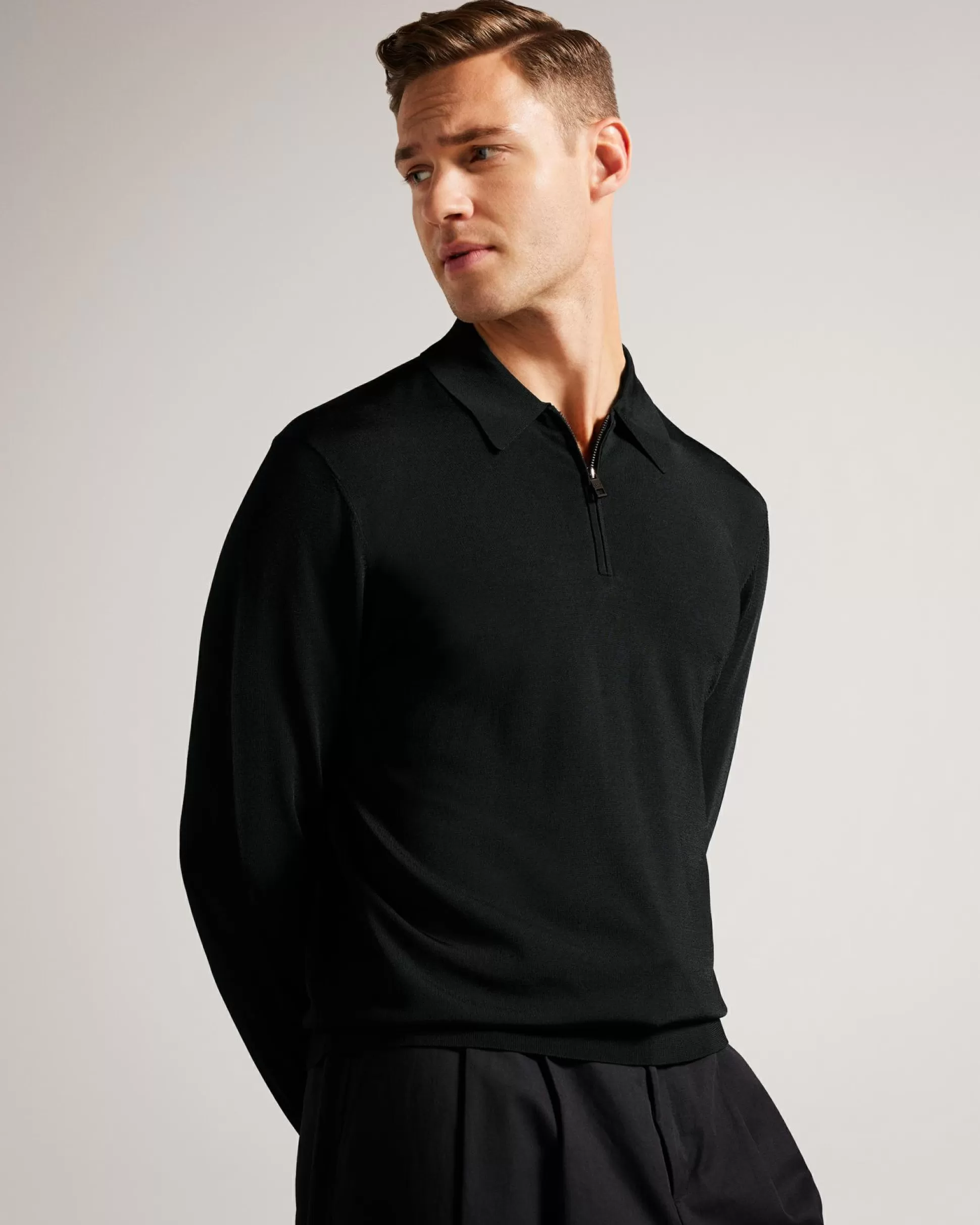 Jumpers & Knitwear^Ted Baker Viba Black