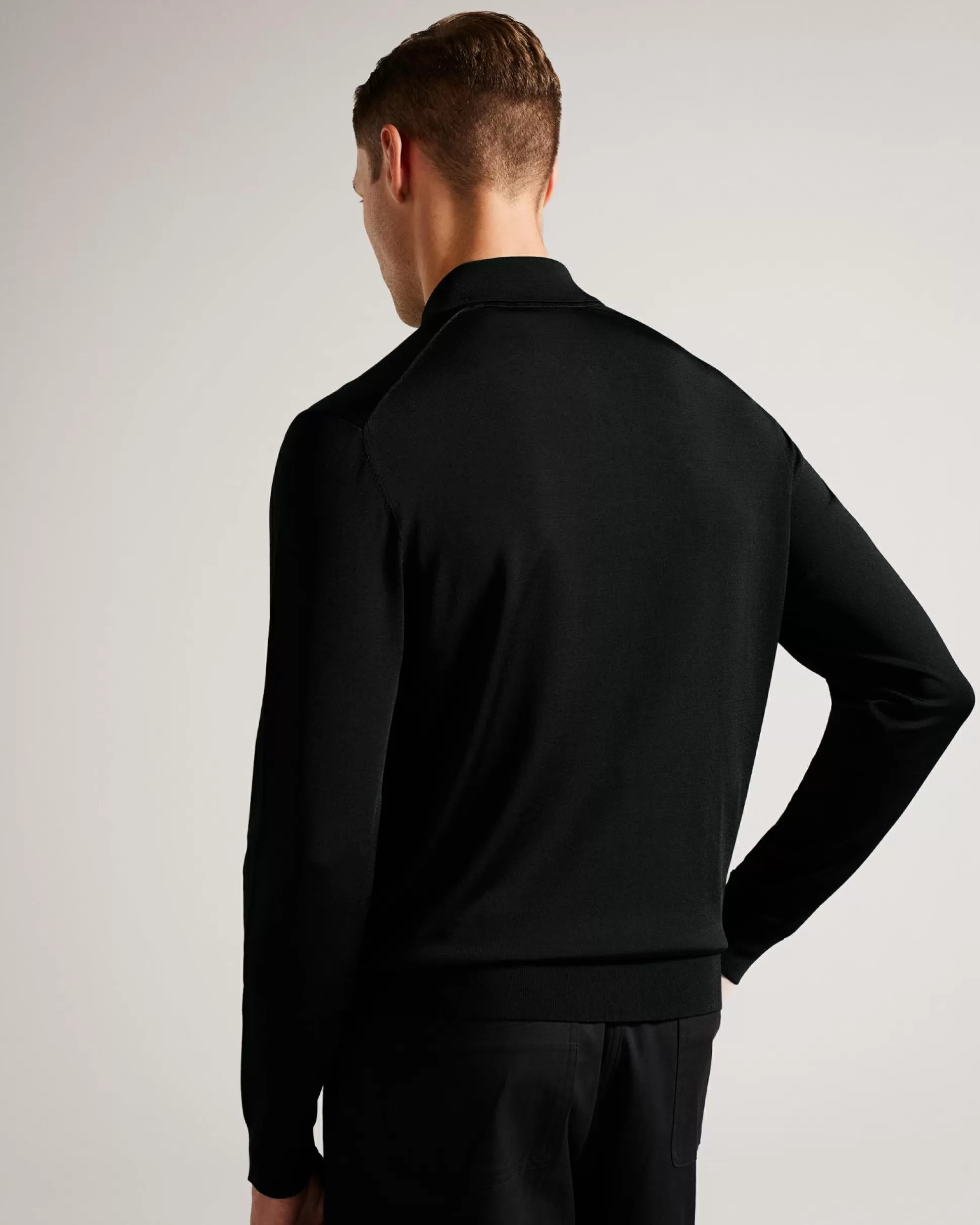 Jumpers & Knitwear^Ted Baker Viba Black