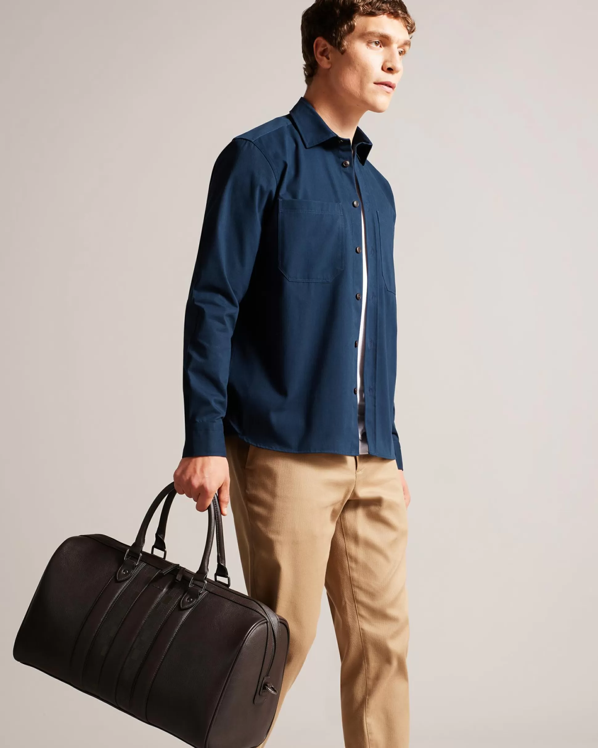 Holdalls & Weekend Bags^Ted Baker Waylin Brown-Chocolate