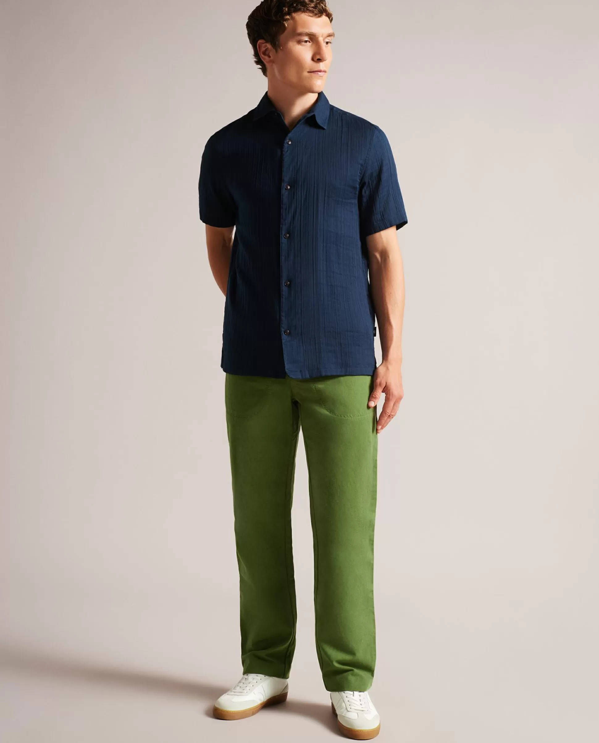 Trousers & Chinos^Ted Baker Wylde Navy