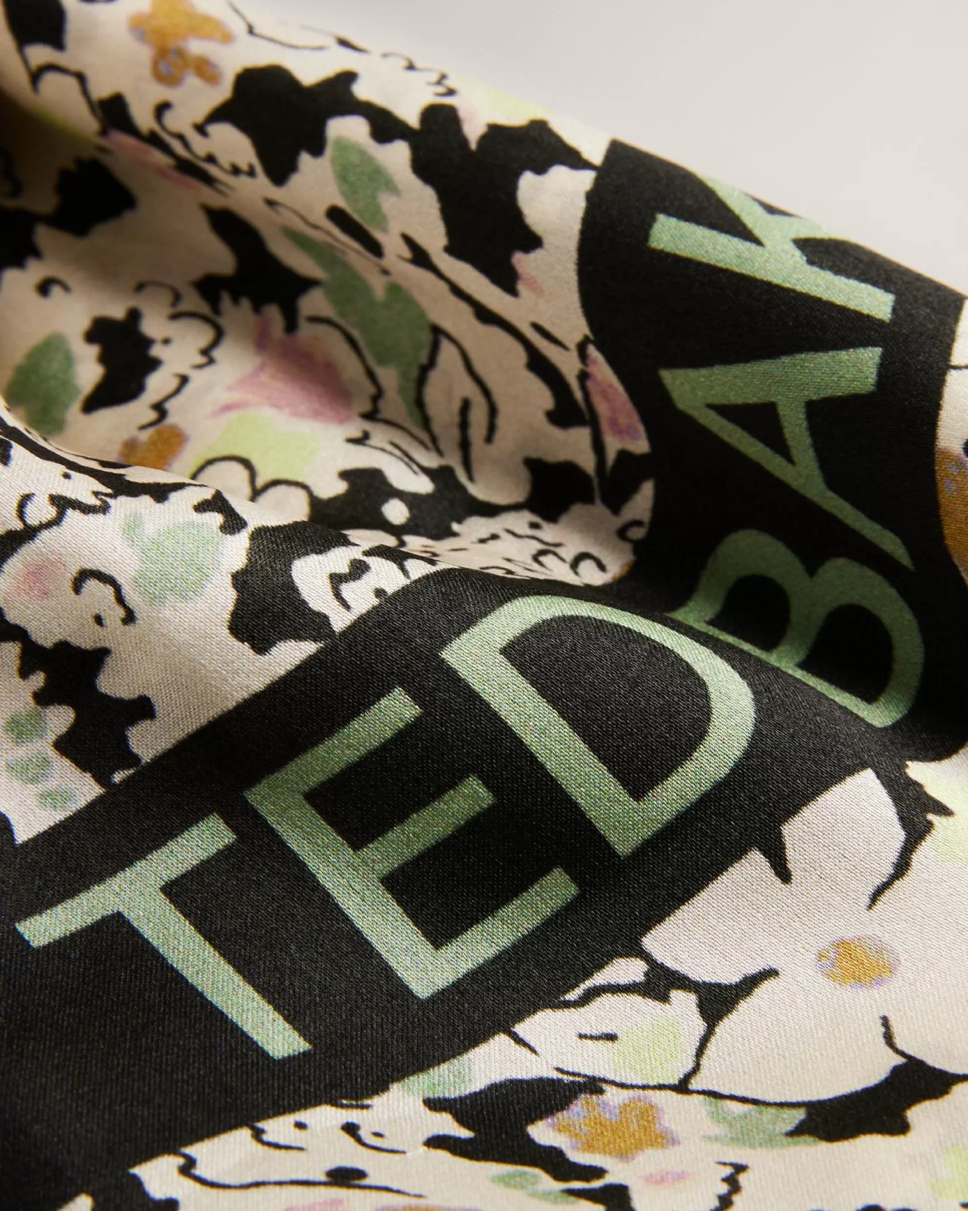 Scarves^Ted Baker Zebbaa Black