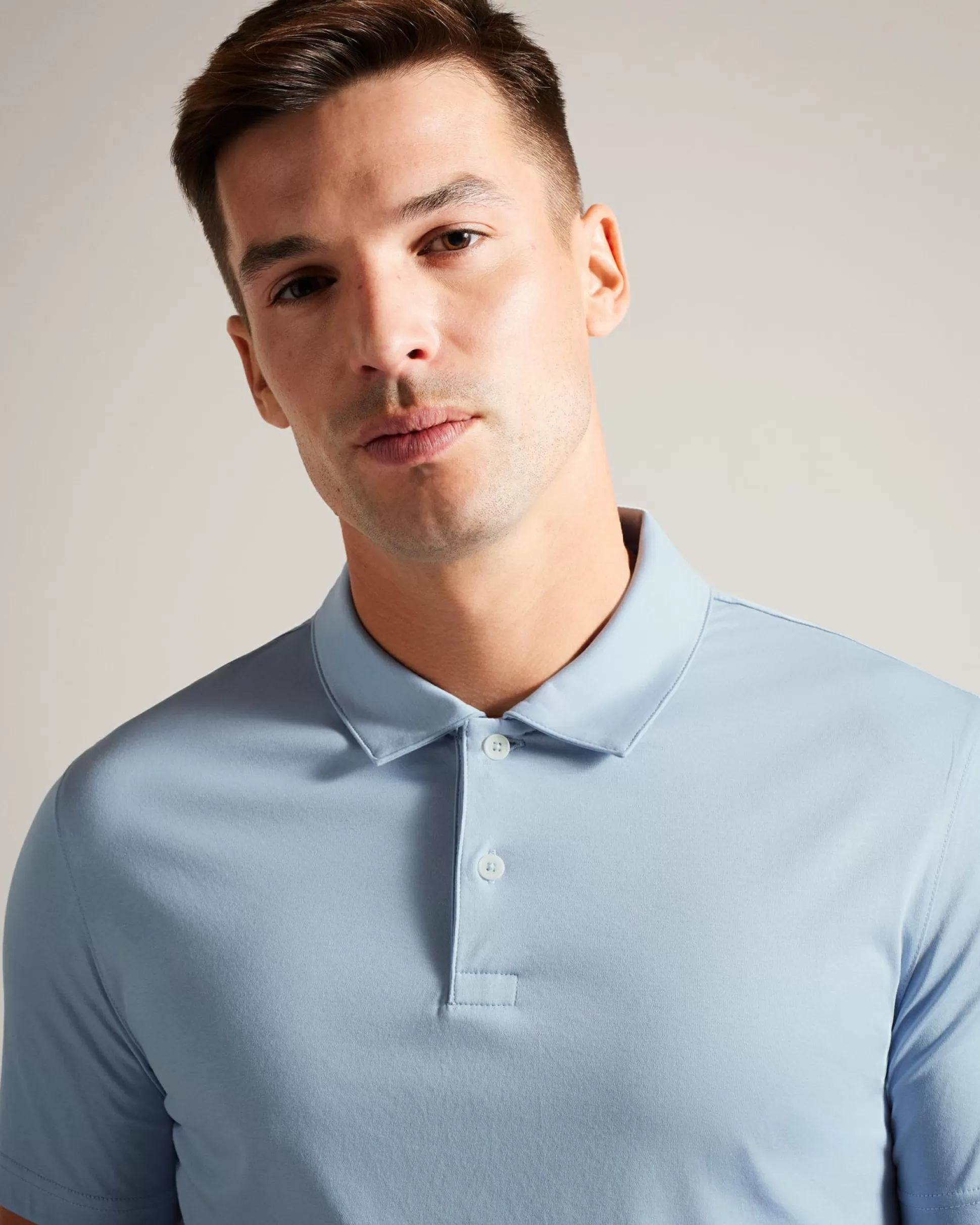 Tops | Polo Shirts^Ted Baker Zeiter Pale Blue