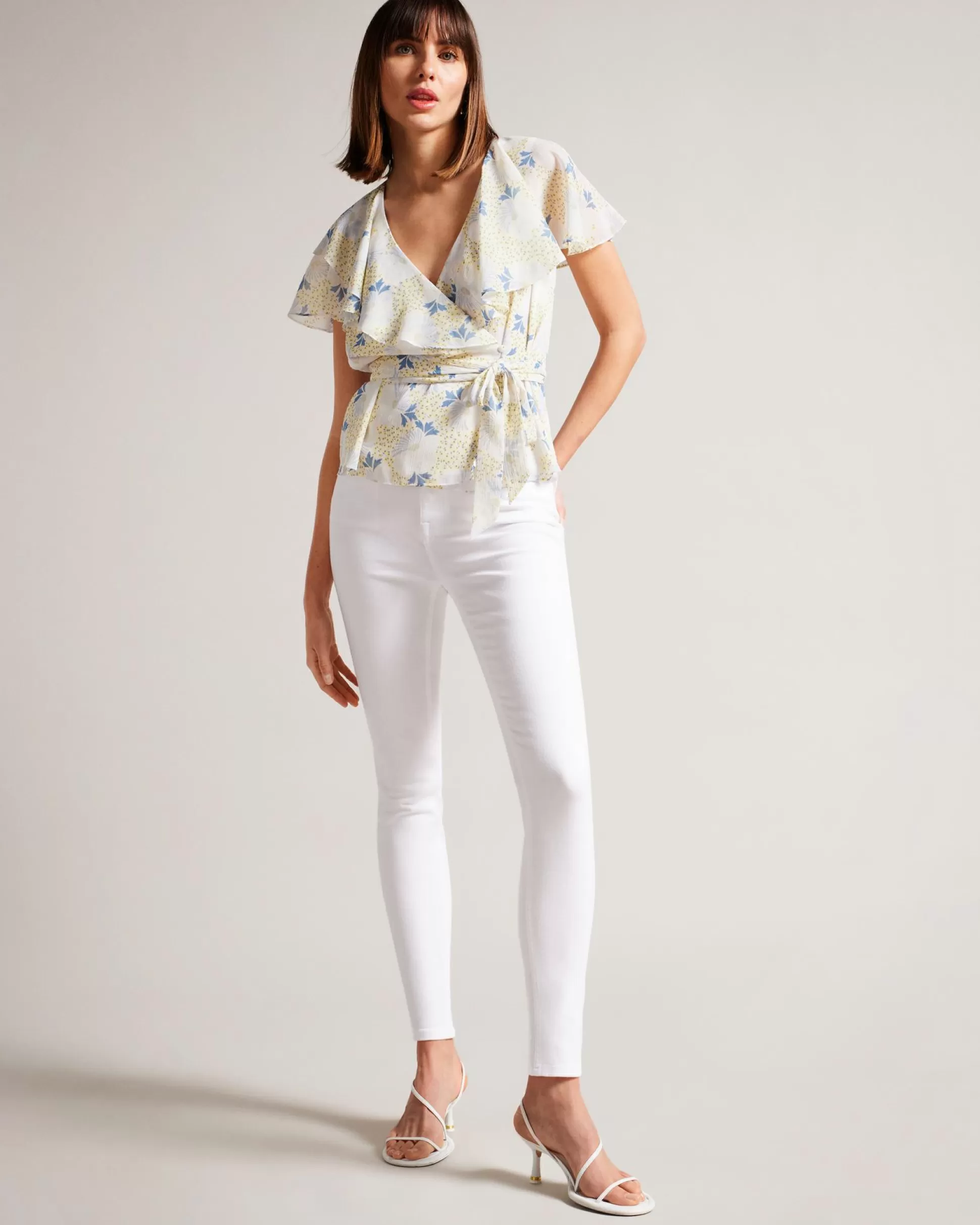 Jeans^Ted Baker Ziarah White